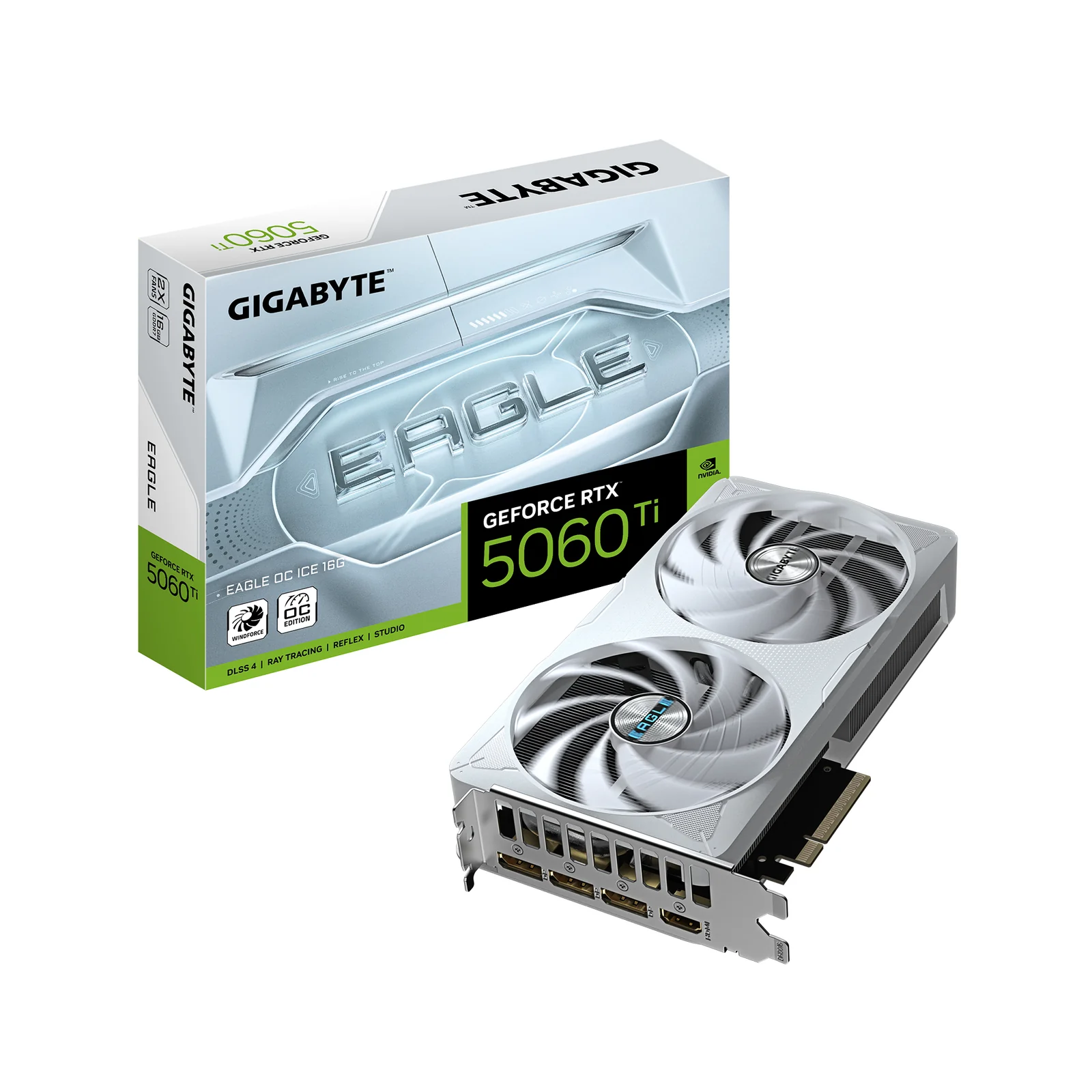 GIGABYTE GeForce RTX 5060 Ti EAGLE OC ICE 16G