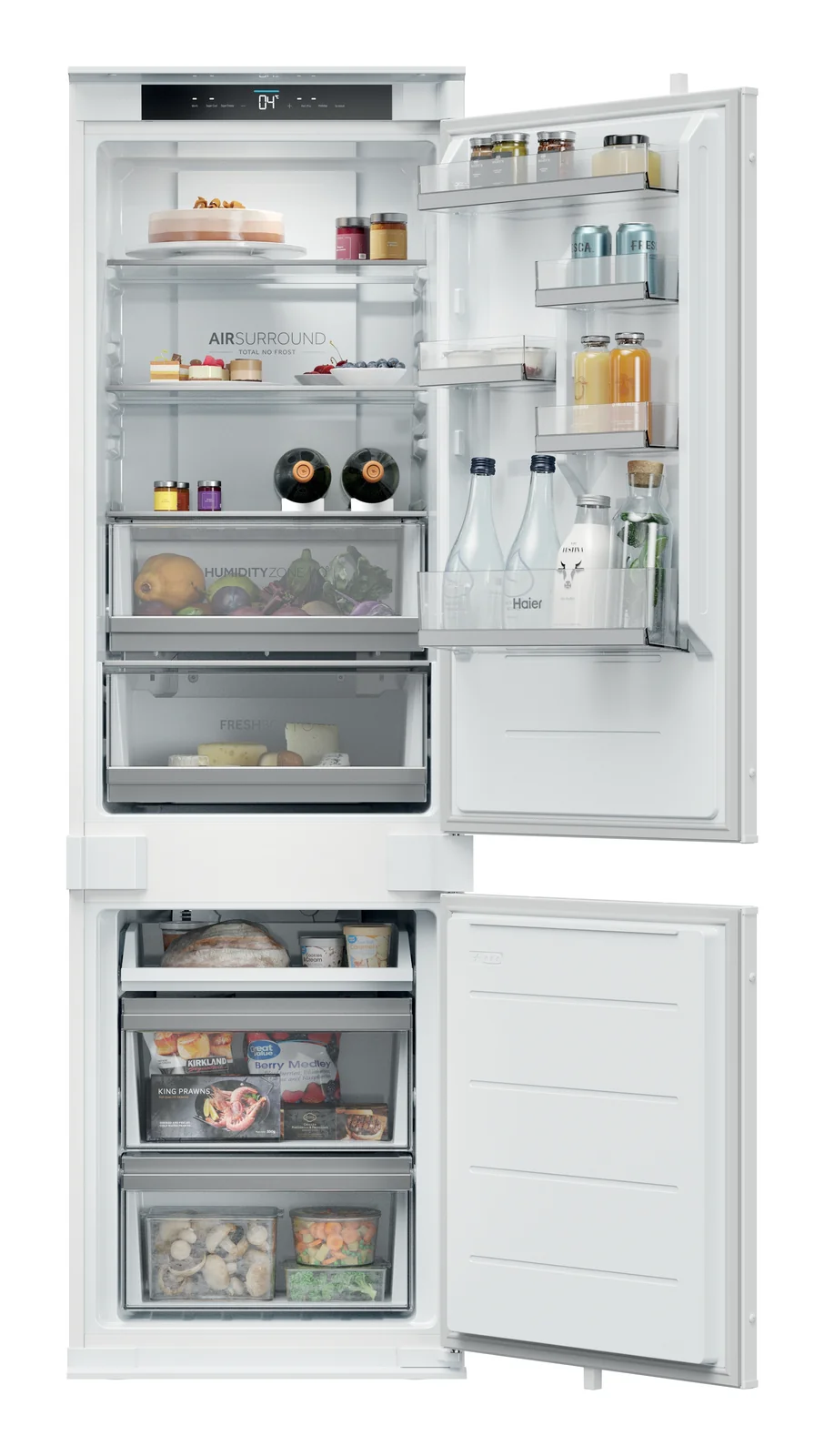 Haier Series 6 HBQW5518EK-UK 251L Integrated Fridge Freezer