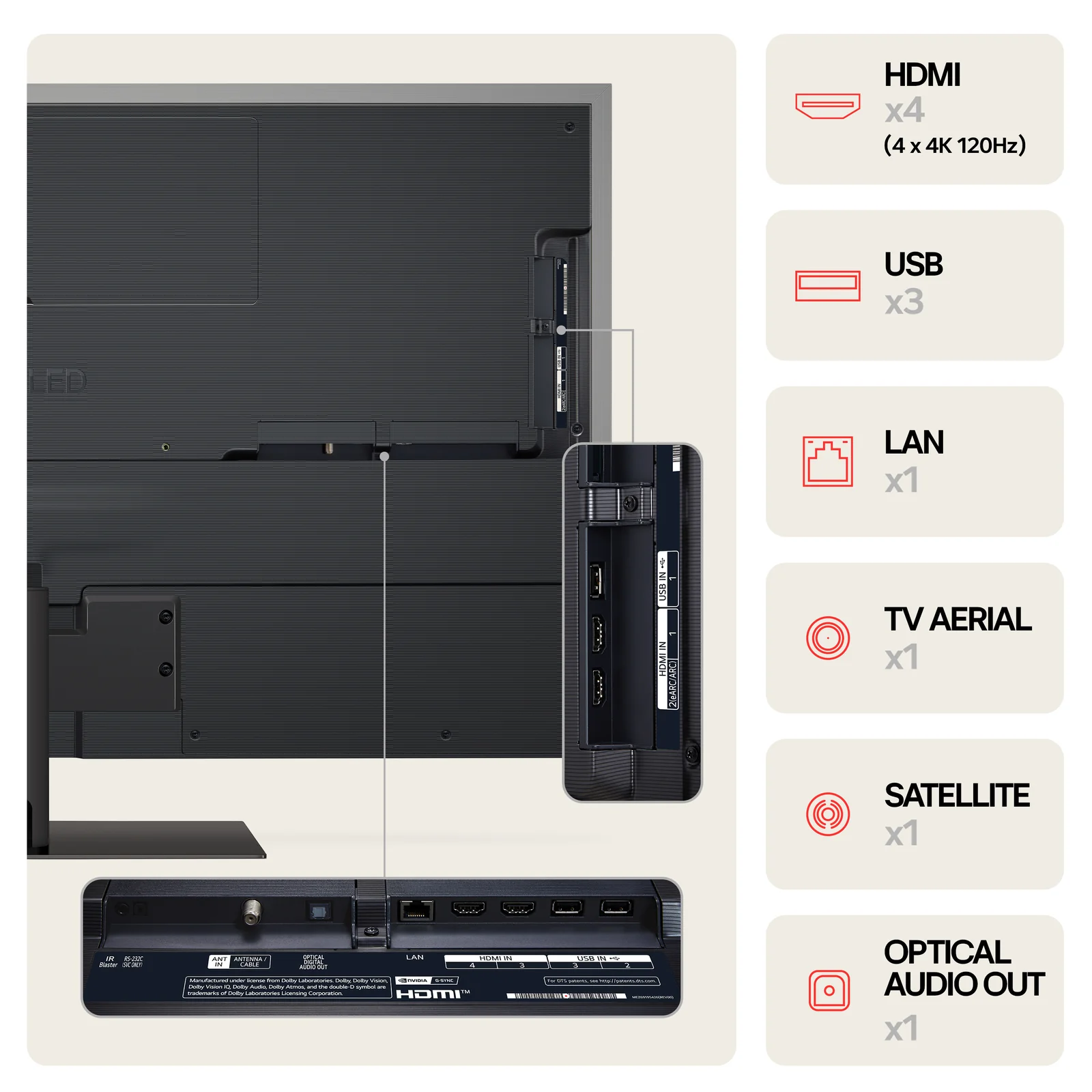 LG OLED55G46LS.AEK 55" 4K Smart TV