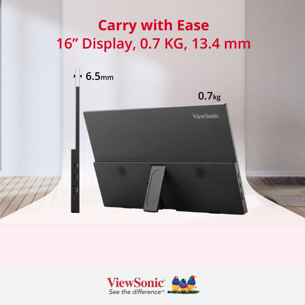 Viewsonic VA1650 16" Full HD IPS Monitor