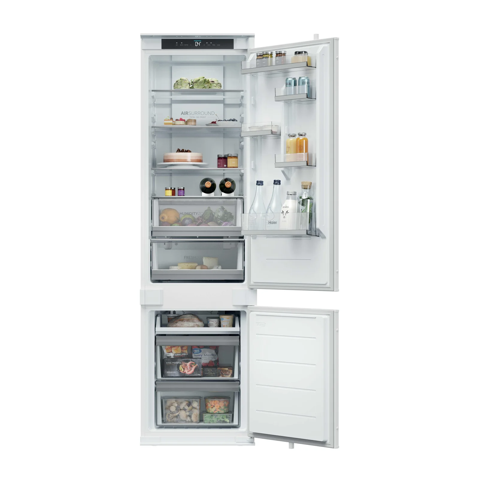 Haier Series 6 HBQW5519EK-UK 284L Integrated Fridge Freezer