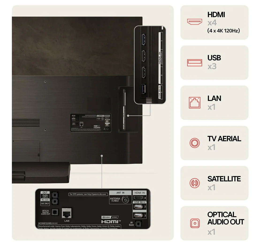 LG OLED evo C4 OLED65C44LA 65" 4K Smart TV
