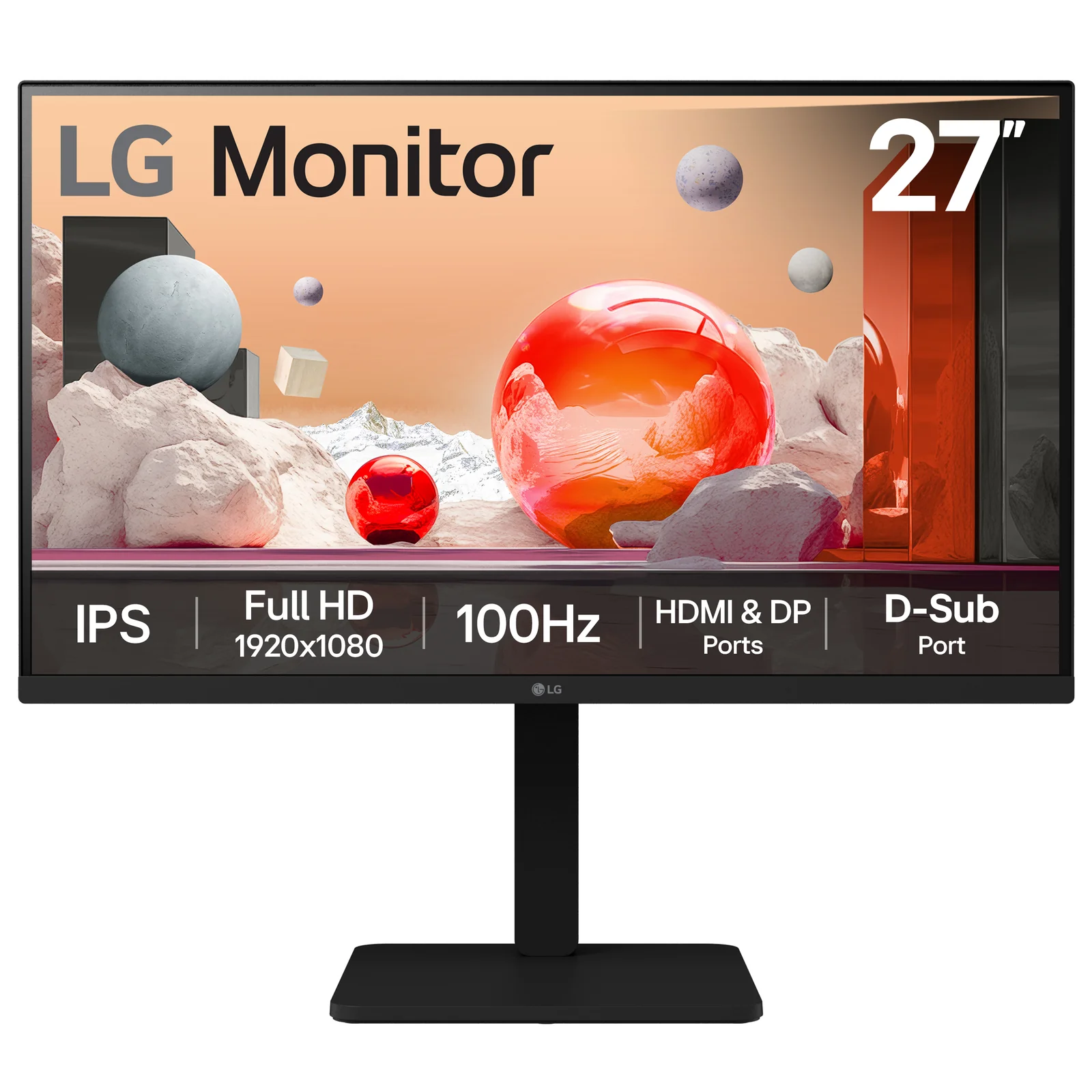 LG 27BA450-B 27" Full HD IPS 100Hz Monitor