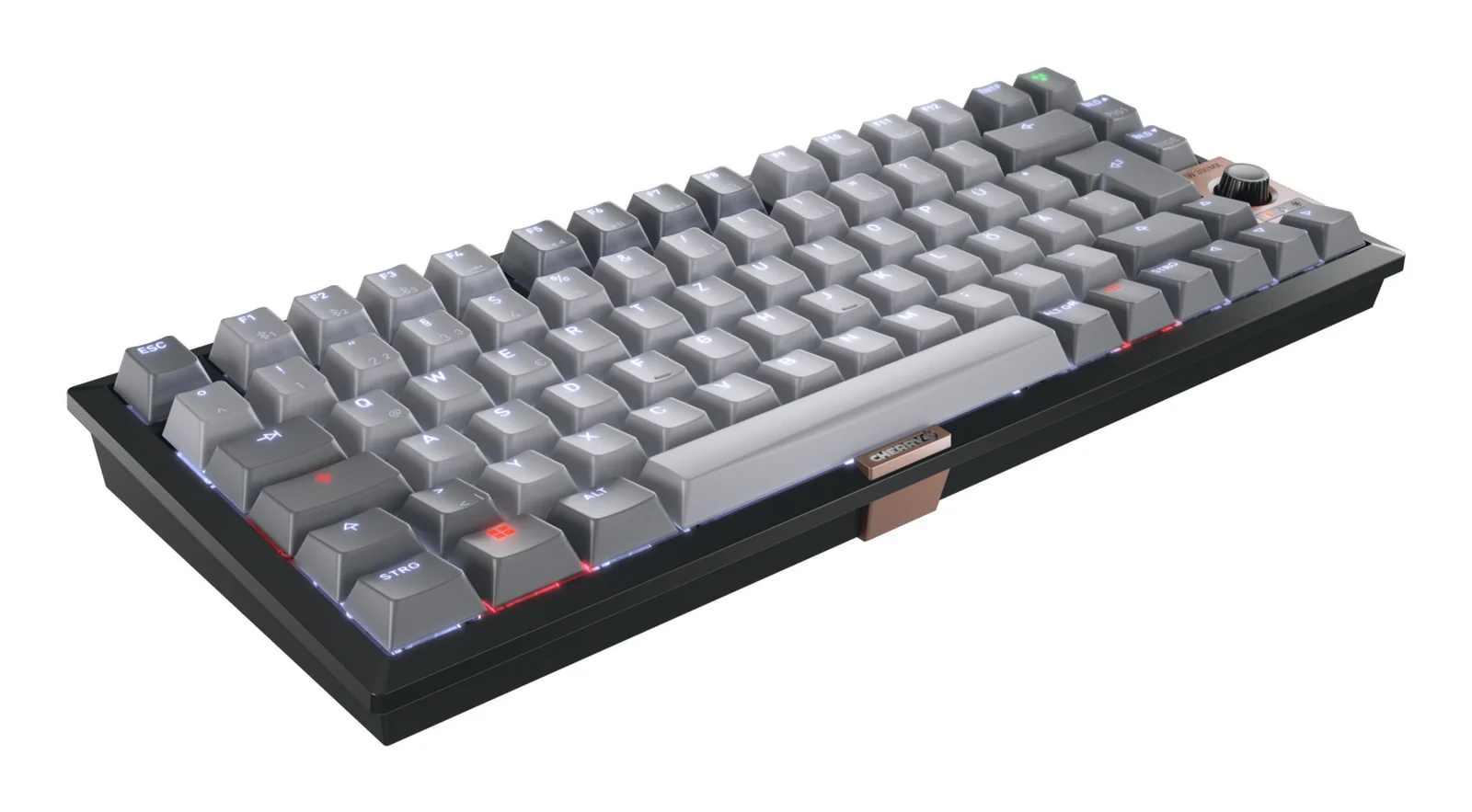 CHERRY KW 300 MX Keyboard Grey, German