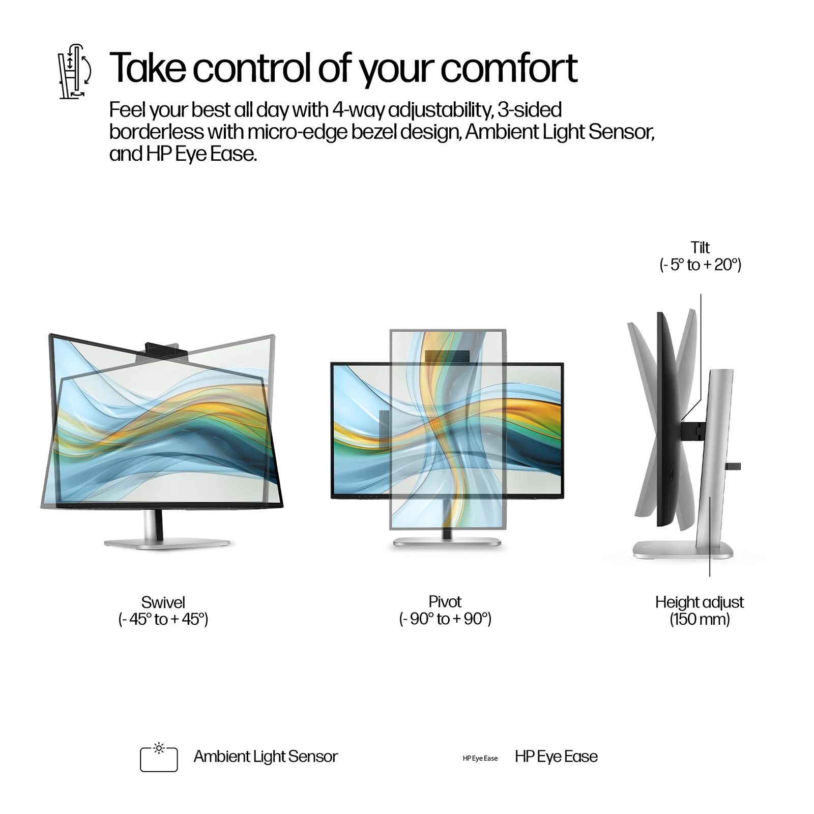HP Series 5 Pro 527pm 27" QHD IPS 100Hz Monitor