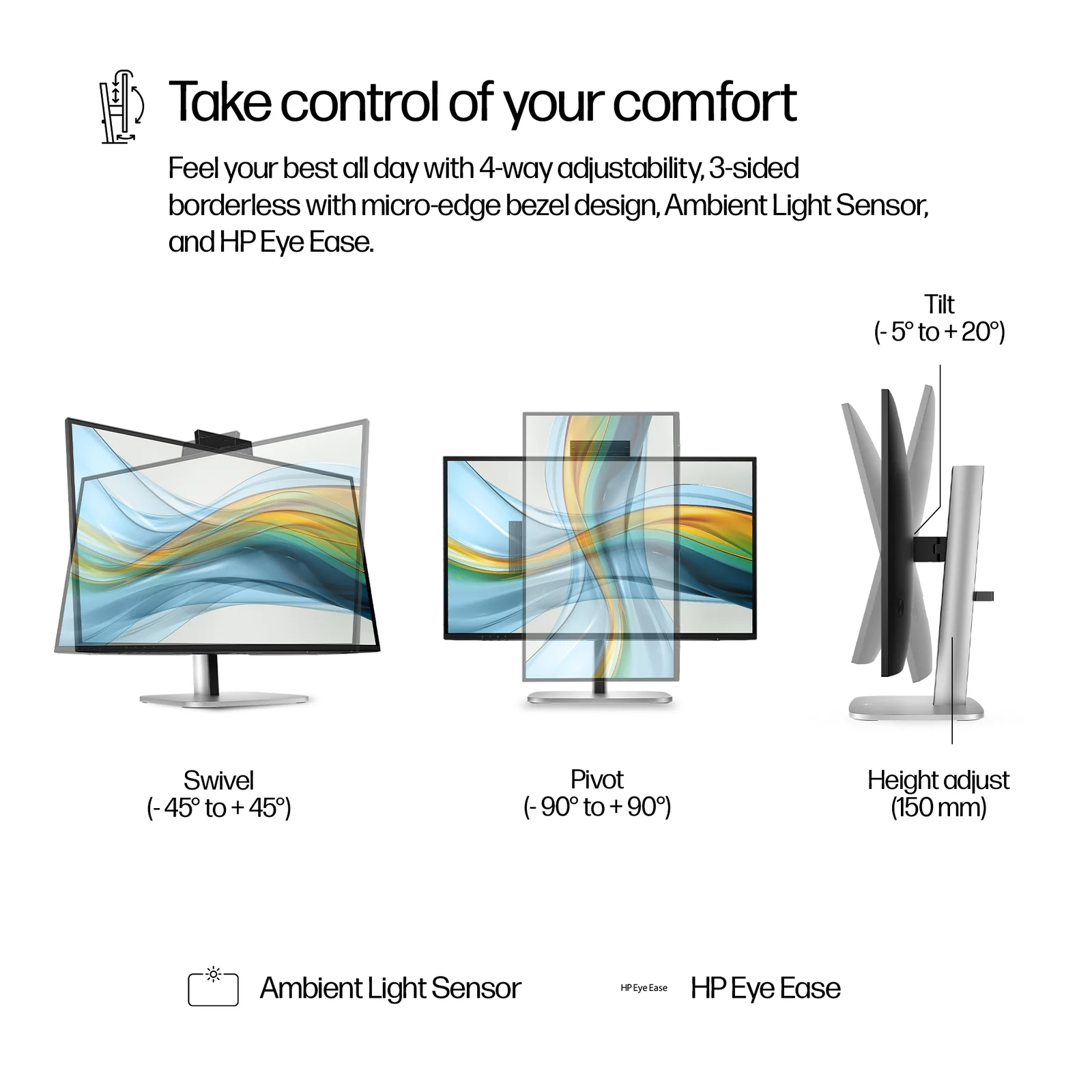 HP Series 5 Pro 27" QHD IPS 100Hz Monitor