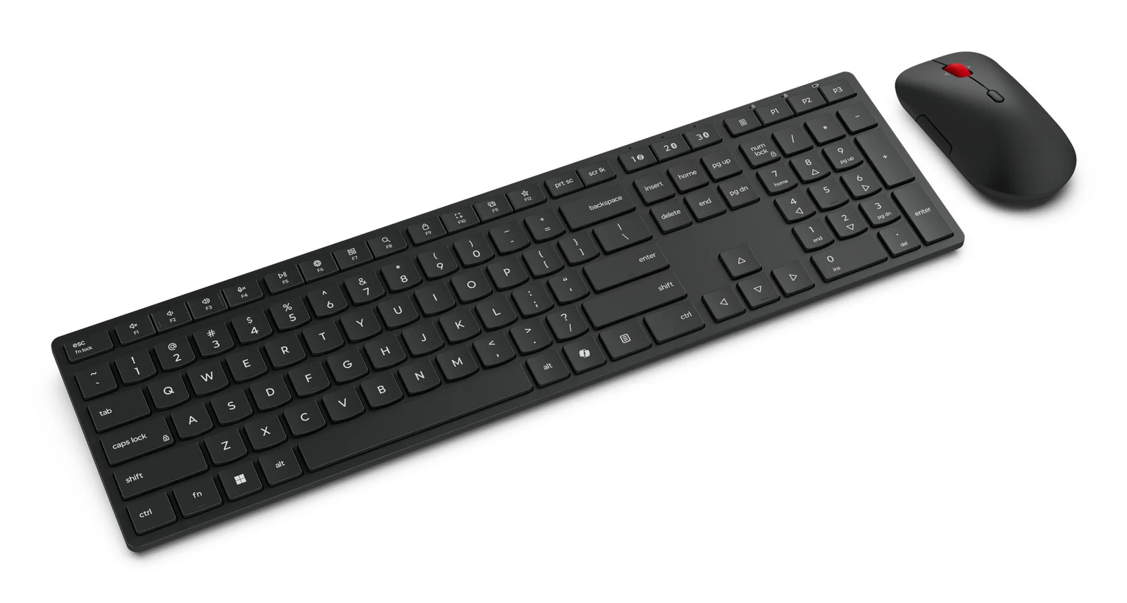 Lenovo 4X31S04835 Wireless Keyboard & Mouse Black