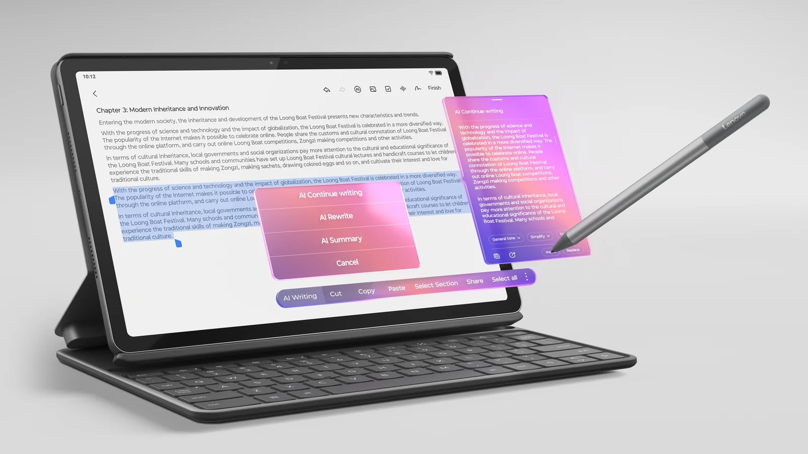 Lenovo Idea Tab 128GB Grey