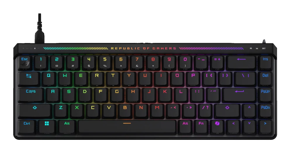 ASUS ROG Falchion Ace HFX Keyboard Black, French