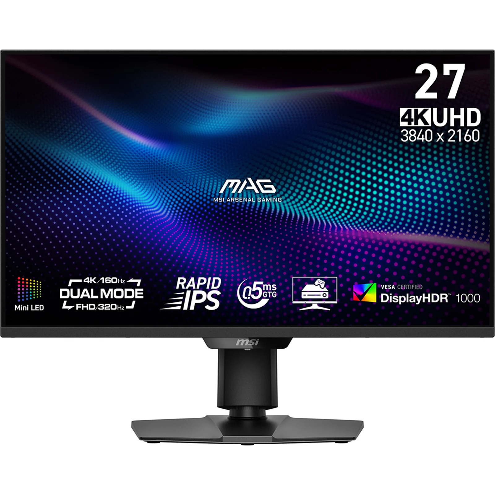 MSI MAG 274UPDF E16M 27" 4K UHD IPS 160Hz Monitor