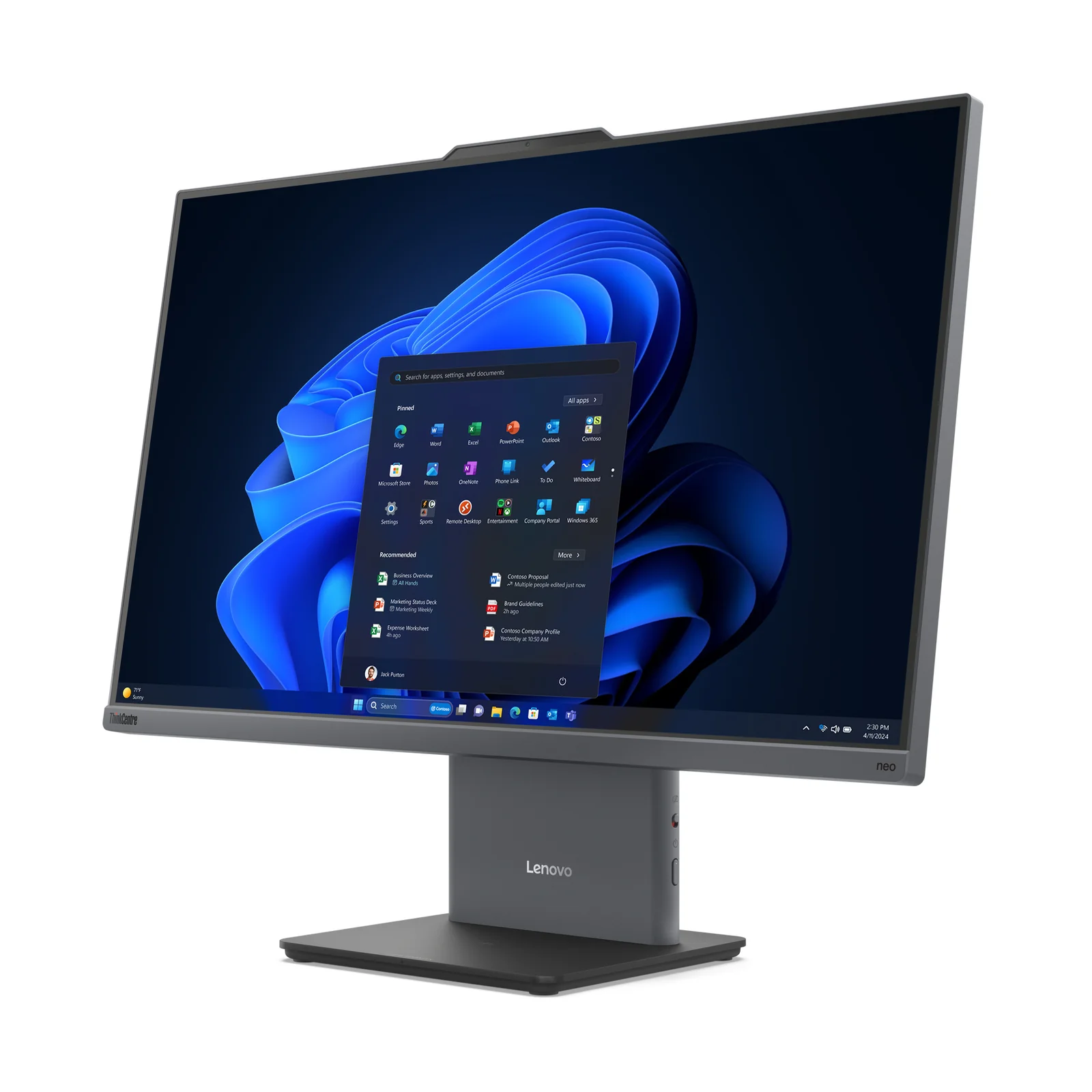 Lenovo ThinkCentre neo 55a 24 Gen 6 23.8" All-in-One, 16GB RAM, 512GB SSD