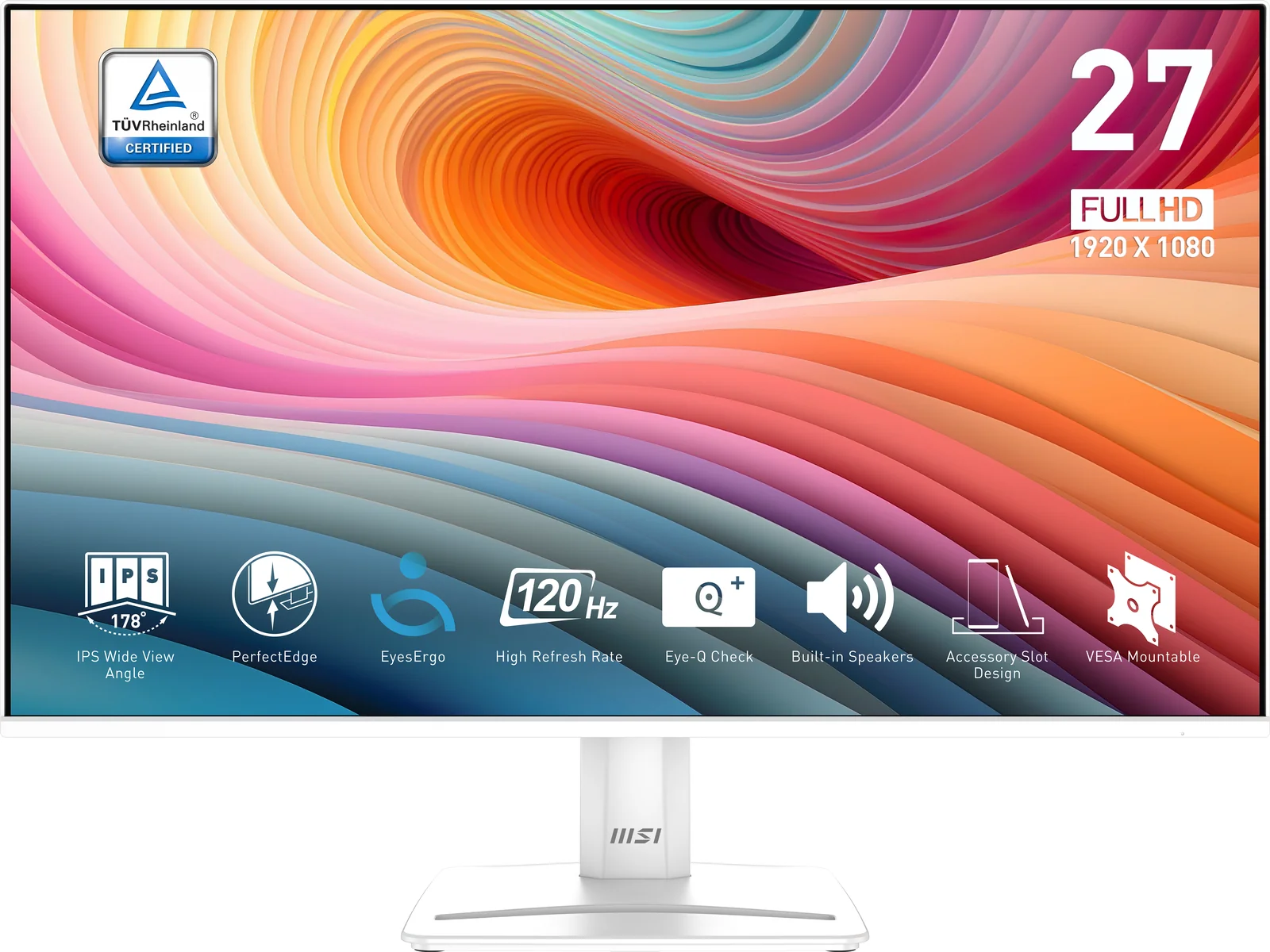 MSI Pro MP275W E2 27" Full HD IPS 120Hz Monitor
