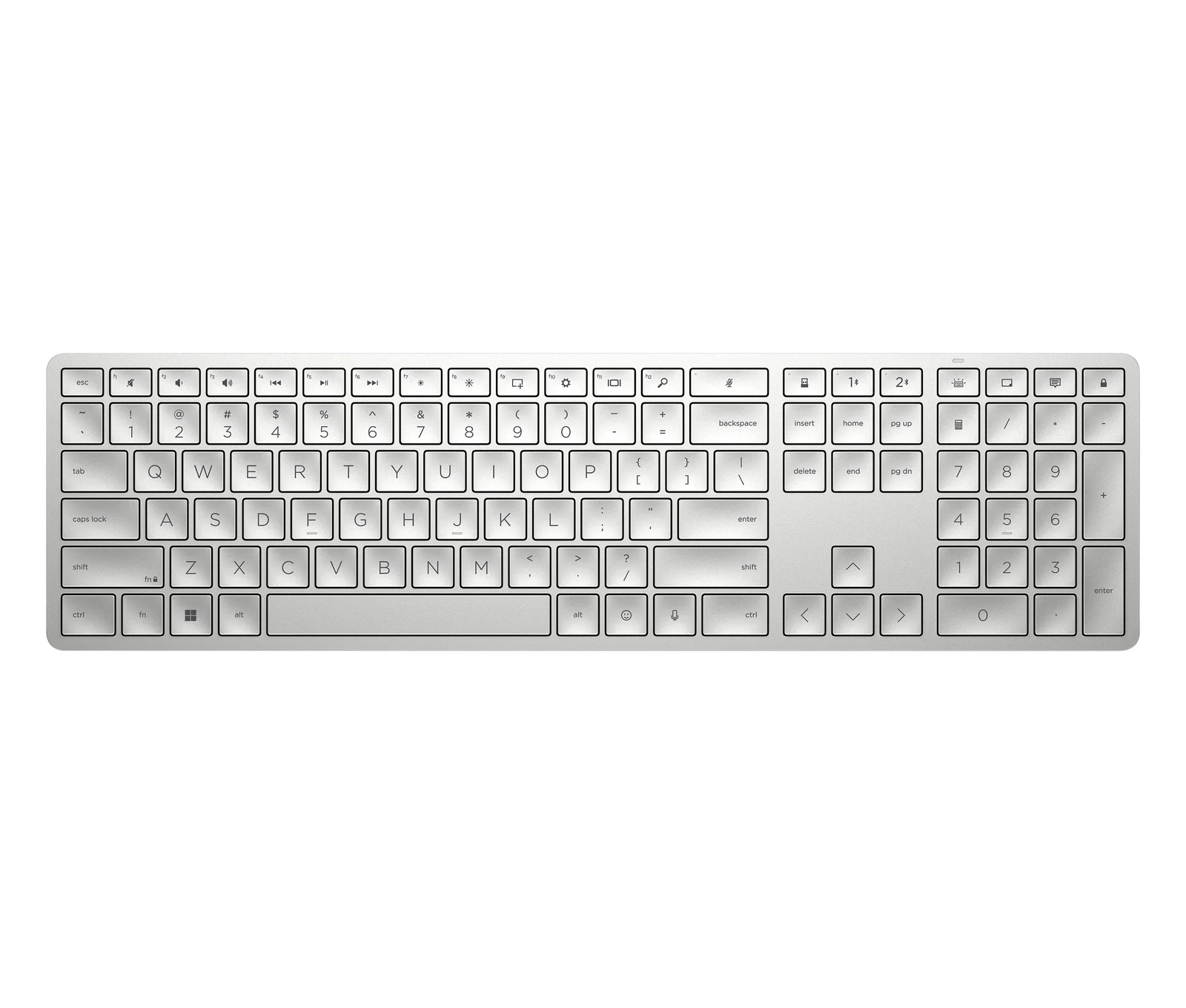 HP 970 USB+BT Programmable Wireless Keyboard