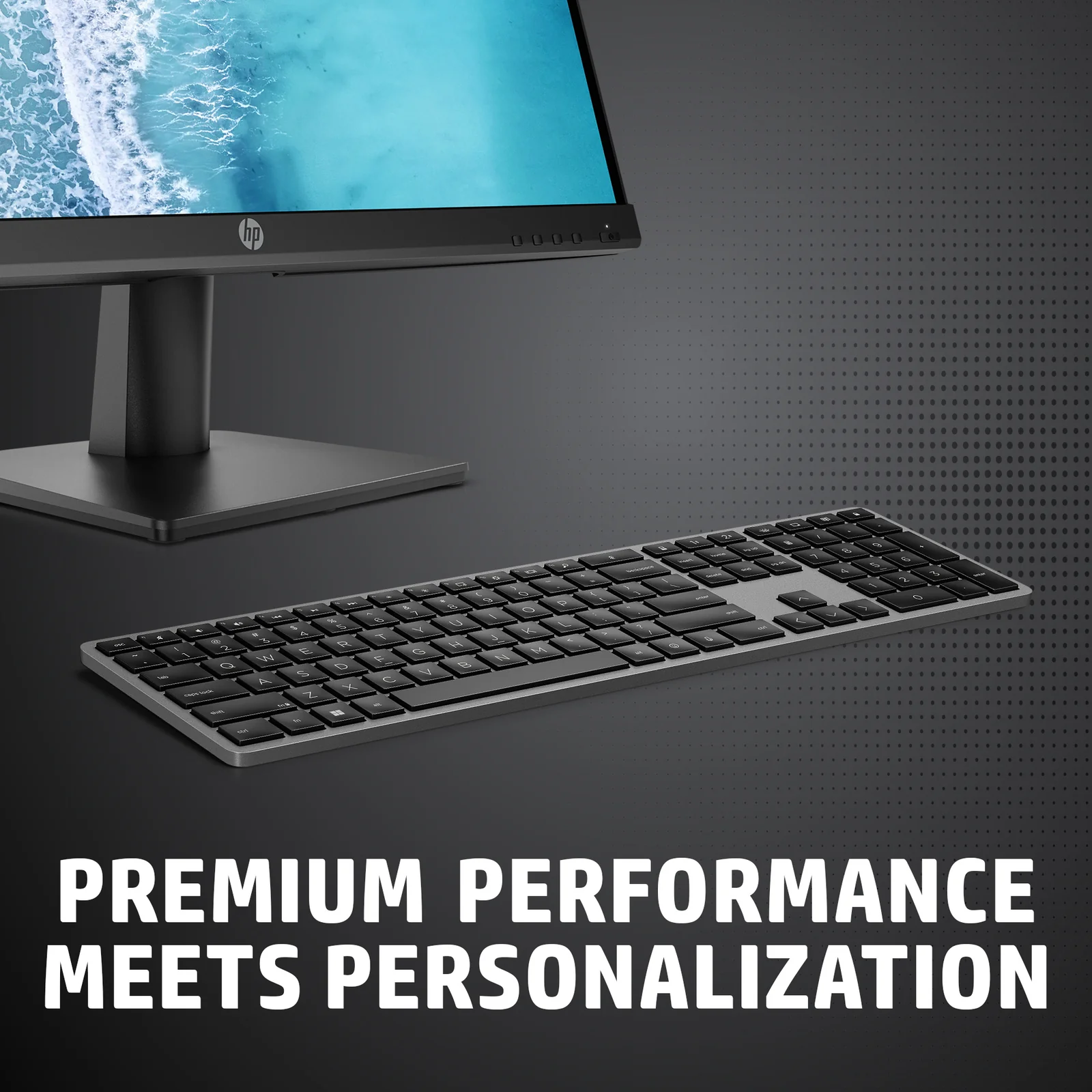 HP 975 USB+BT Dual-Mode Wireless Keyboard