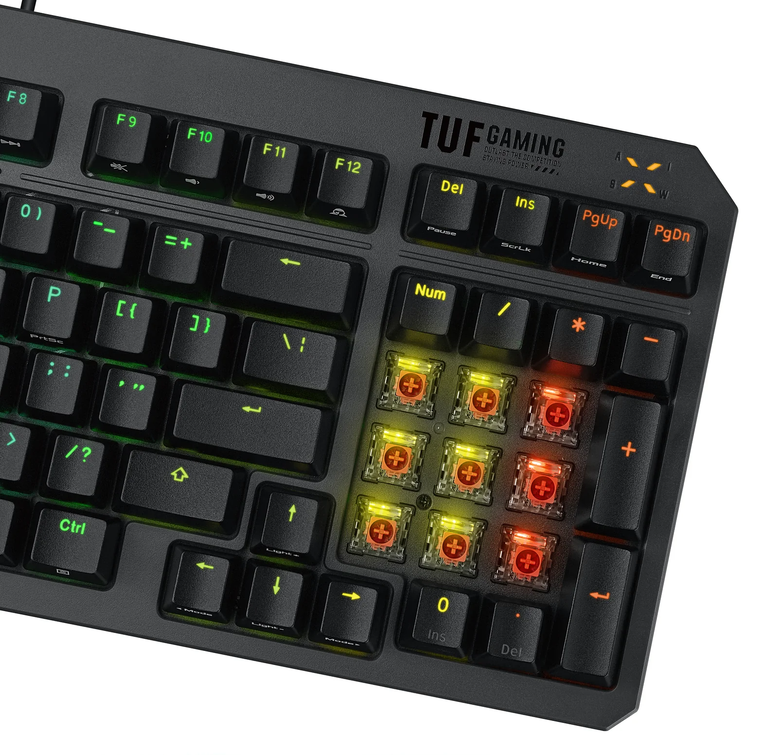ASUS TUF Gaming K3 Gen II Keyboard Black