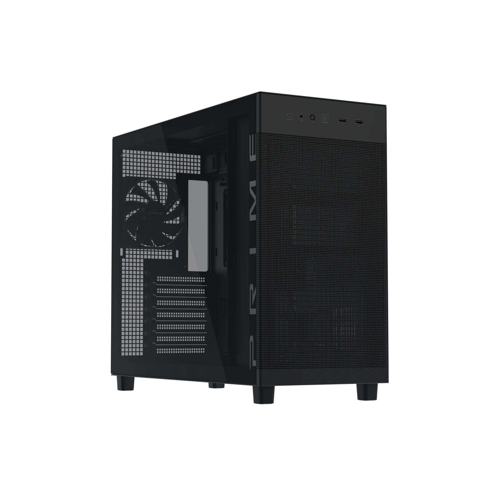 ASUS PRIME AP303 TG Black PC Case