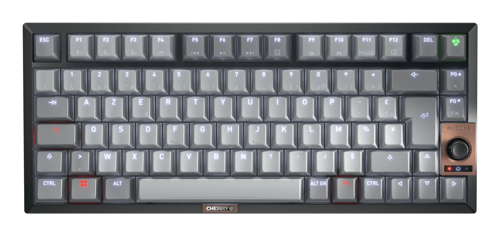 CHERRY KW 300W MX Keyboard Grey, French