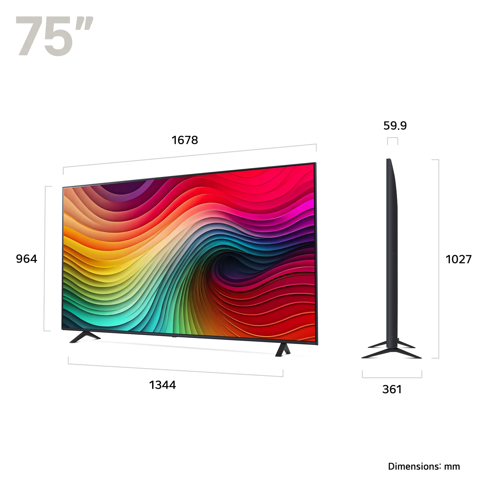LG 75NANO81T6A.AEK 75" 4K Smart TV