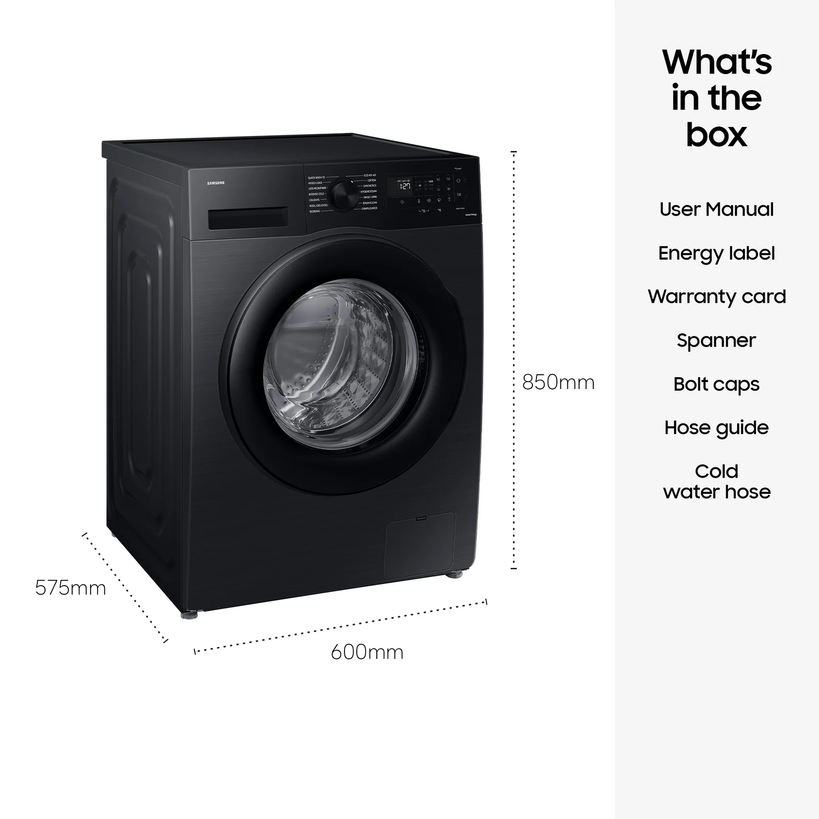 Samsung WW90CGC04DABEU 9kg 1400rpm Washing Machine