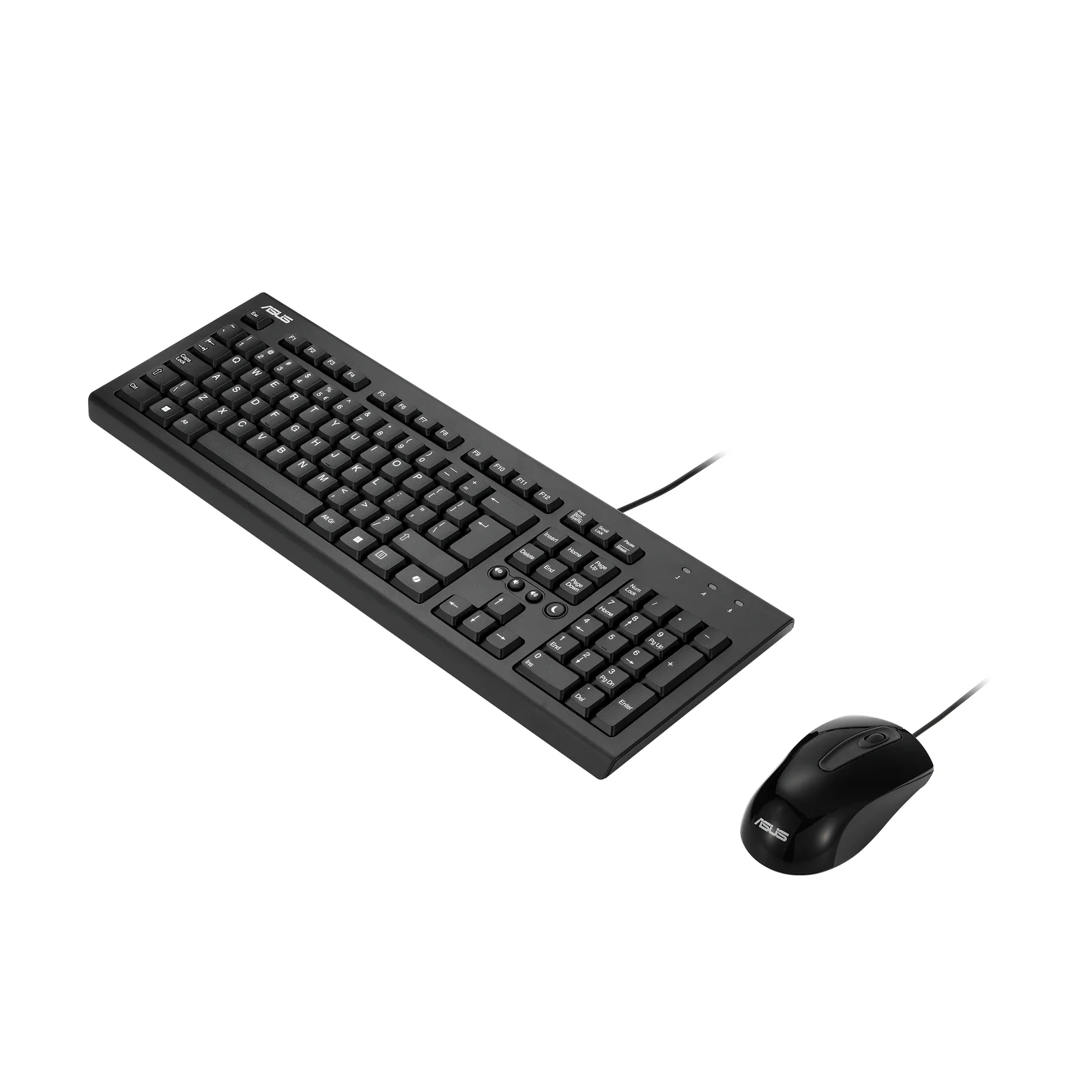 ASUS U2000 +MOUSE/BK/UI Keyboard & Mouse Black