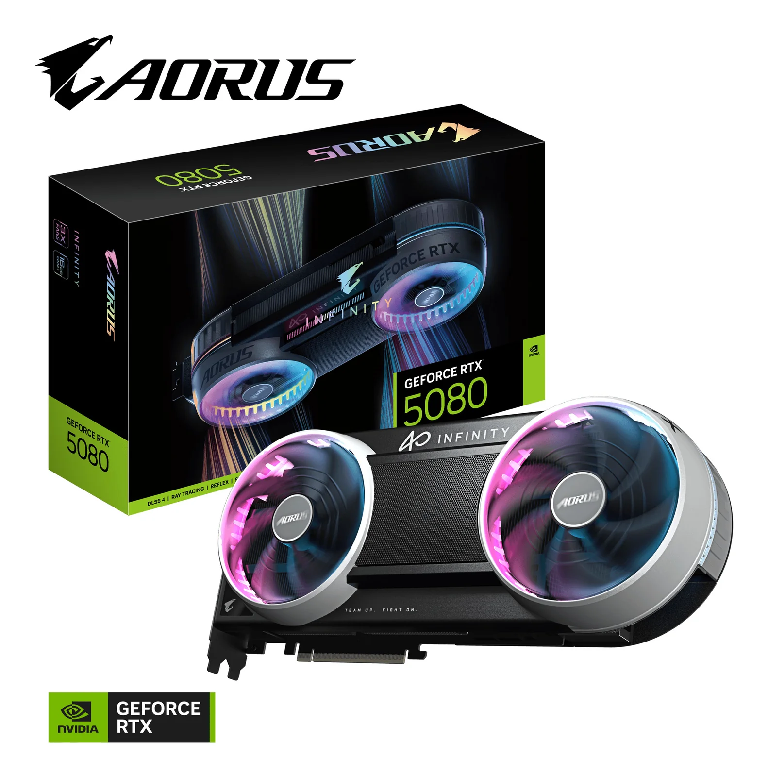 GIGABYTE AORUS GeForce RTX 5080 INFINITY 16G