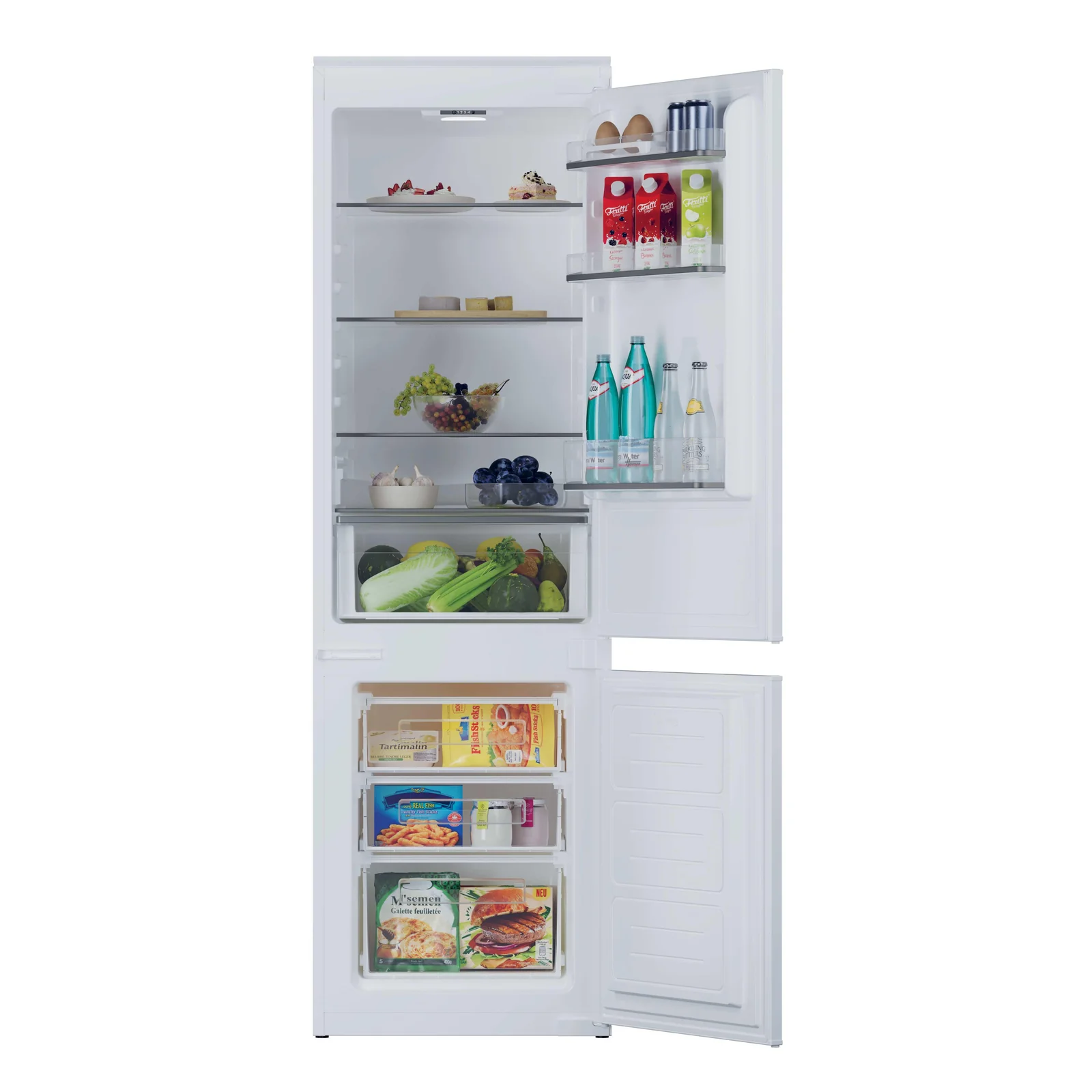 Hoover HOBBML18EK 250L Integrated Fridge Freezer