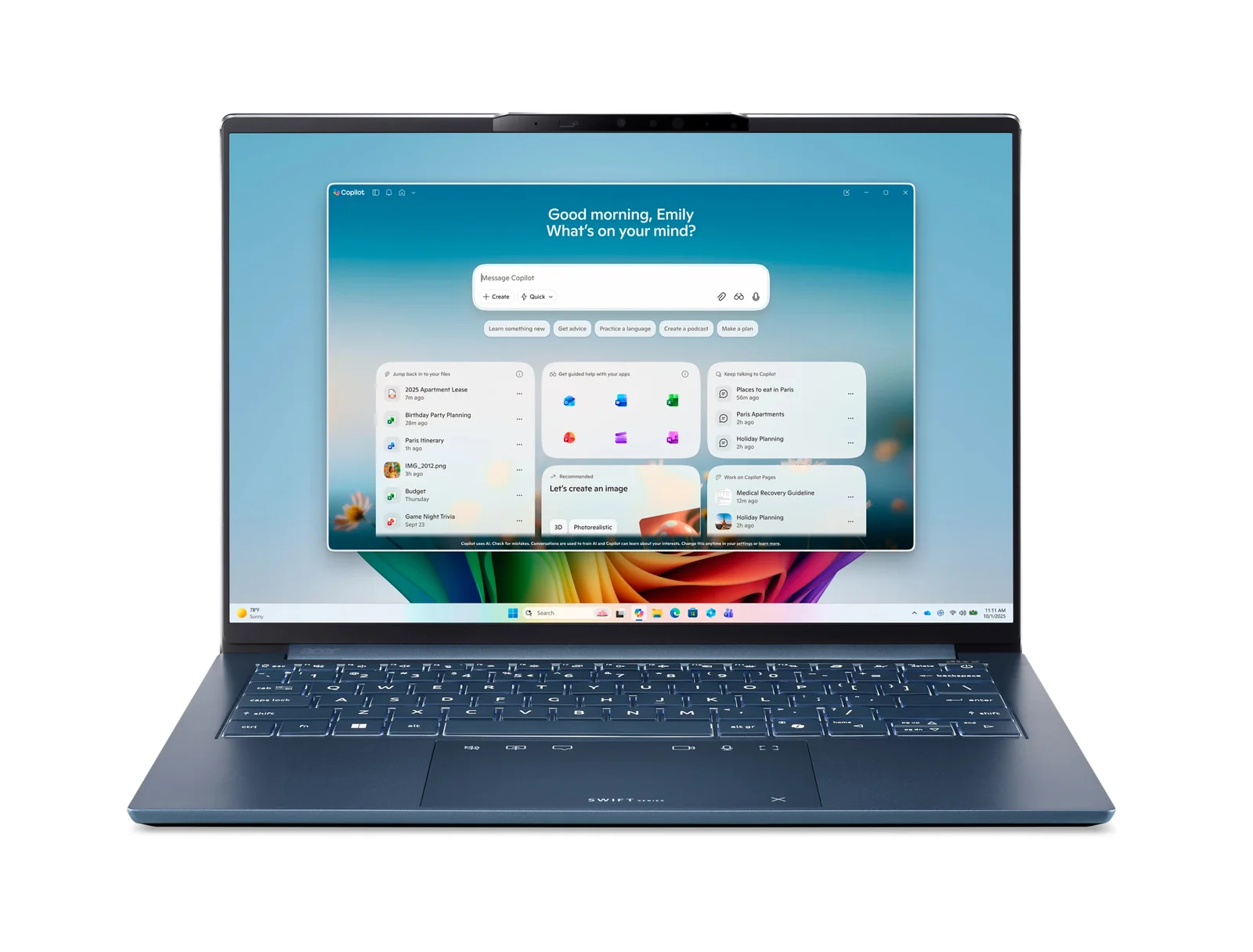 Acer Swift Go 14 AI Intel SFG14-I71-59B5