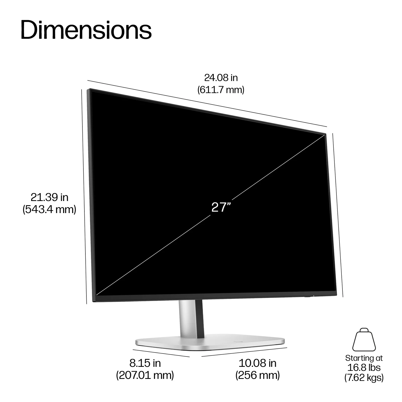 HP Series 5 Pro 27 527fd G2 computer monitor