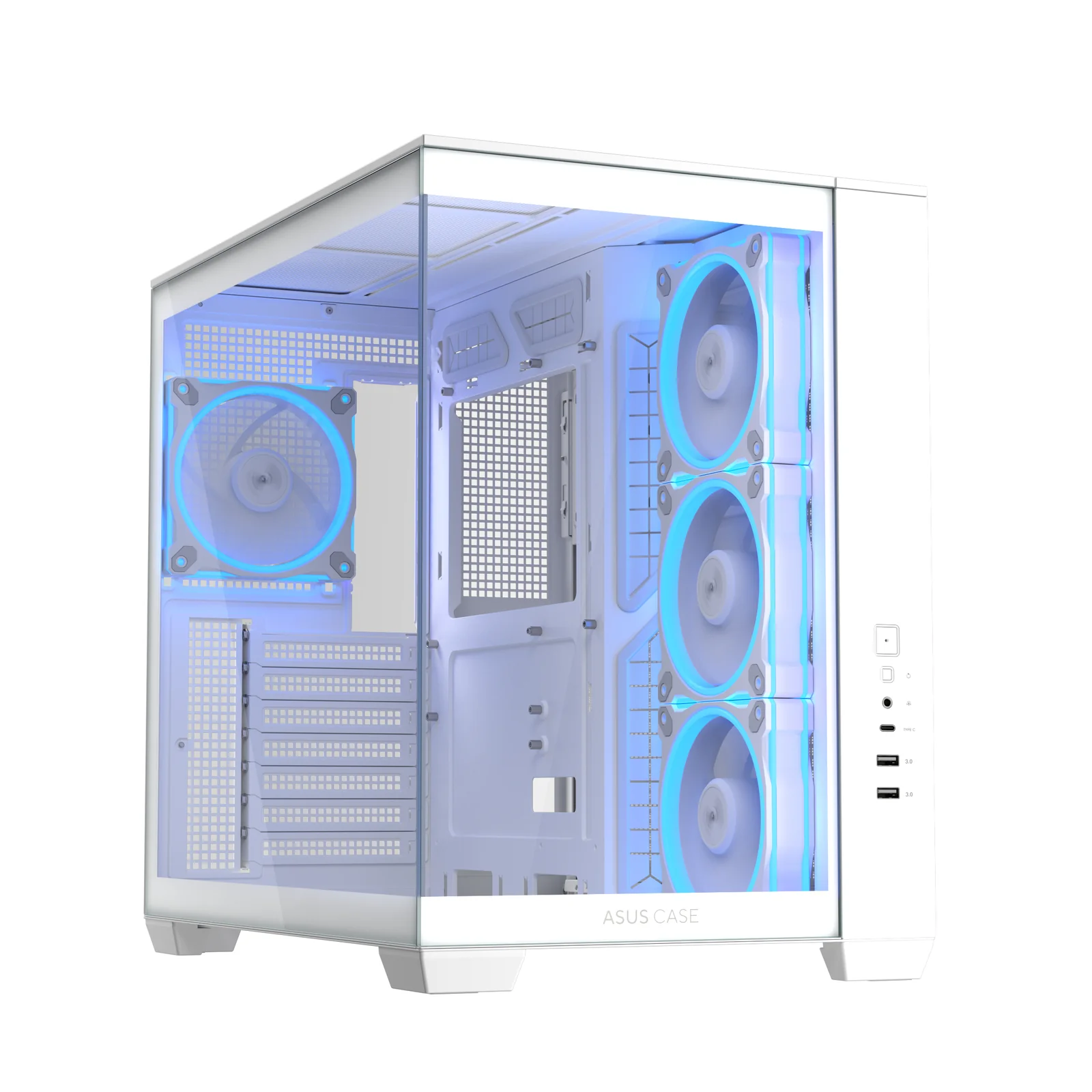 ASUS A32 Plus TG ARGB White PC Case