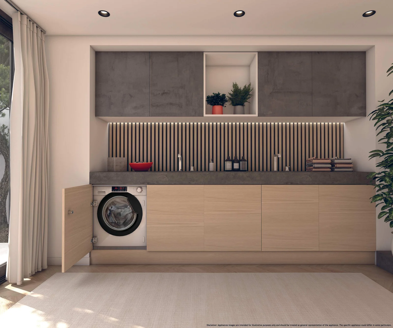 Hoover HBWS 484DMBW5-80 8kg 1400rpm Washing Machine
