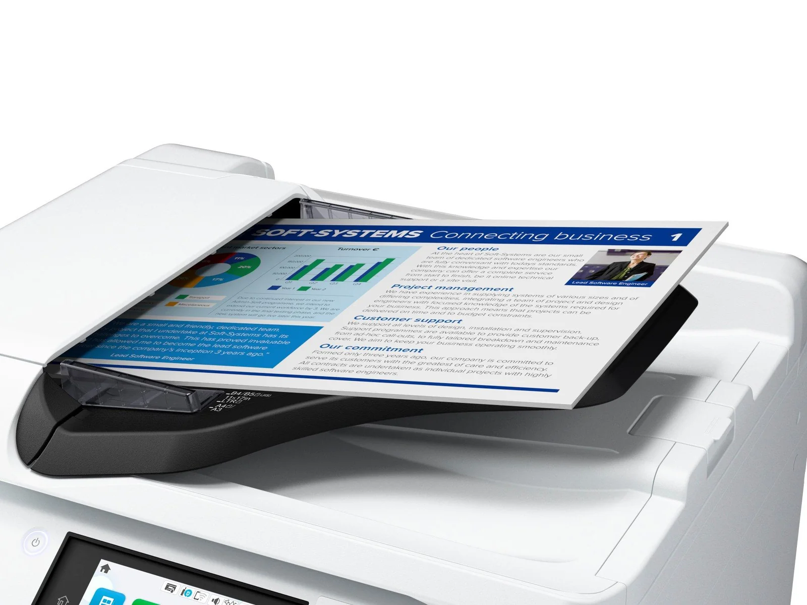 Epson WorkForce Pro EM-C8100RDWF Inkjet Printer