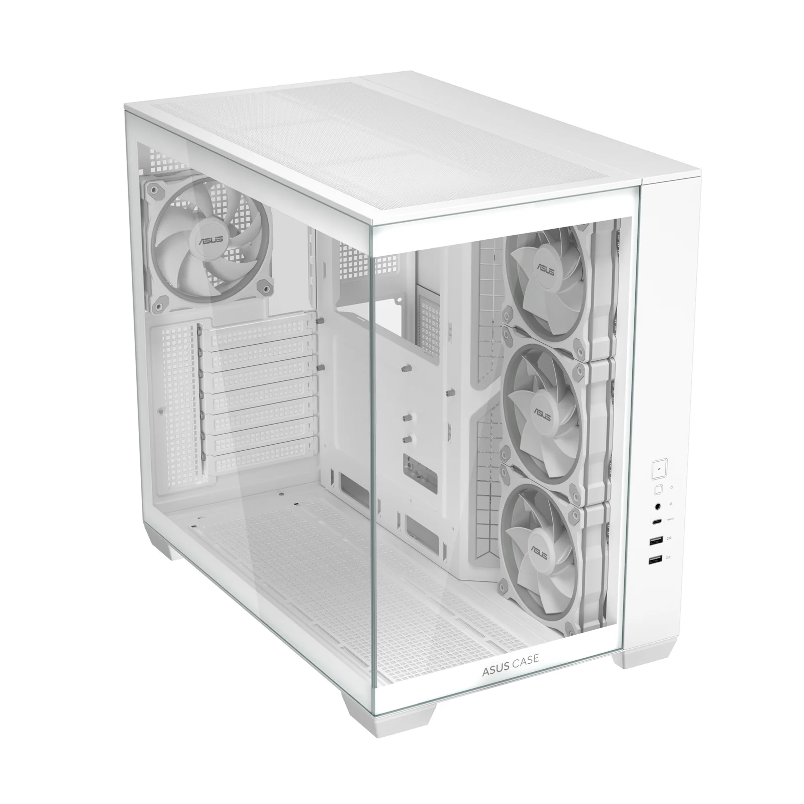 ASUS A32 Plus TG ARGB White PC Case