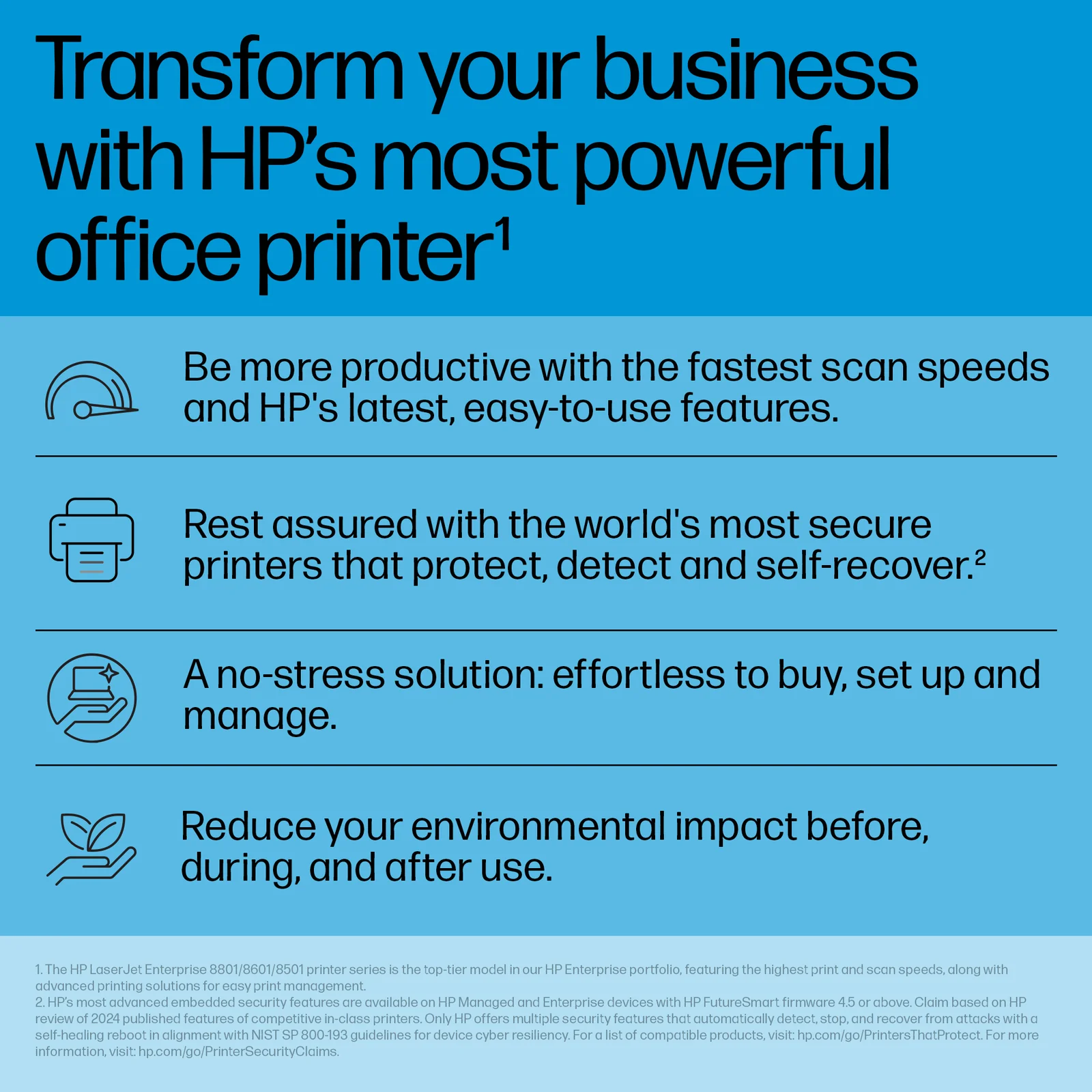 HP LaserJet Enterprise LaserJet Ent MFP 8601dn Laser Printer