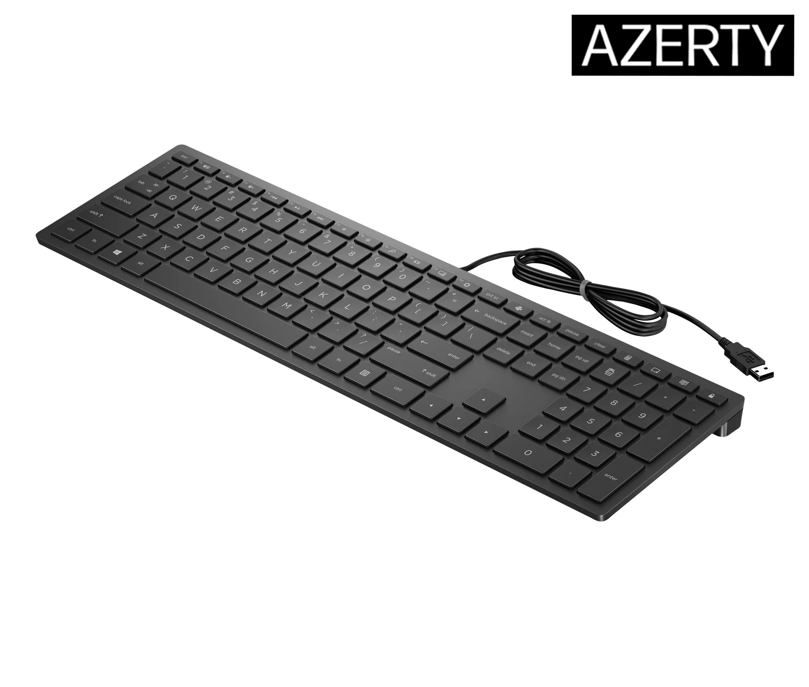 HP PAV WIRED 300 Keyboard Black