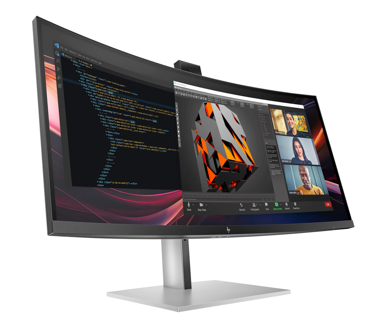 HP 734pm 34" UWQHD IPS 120Hz Curved Monitor
