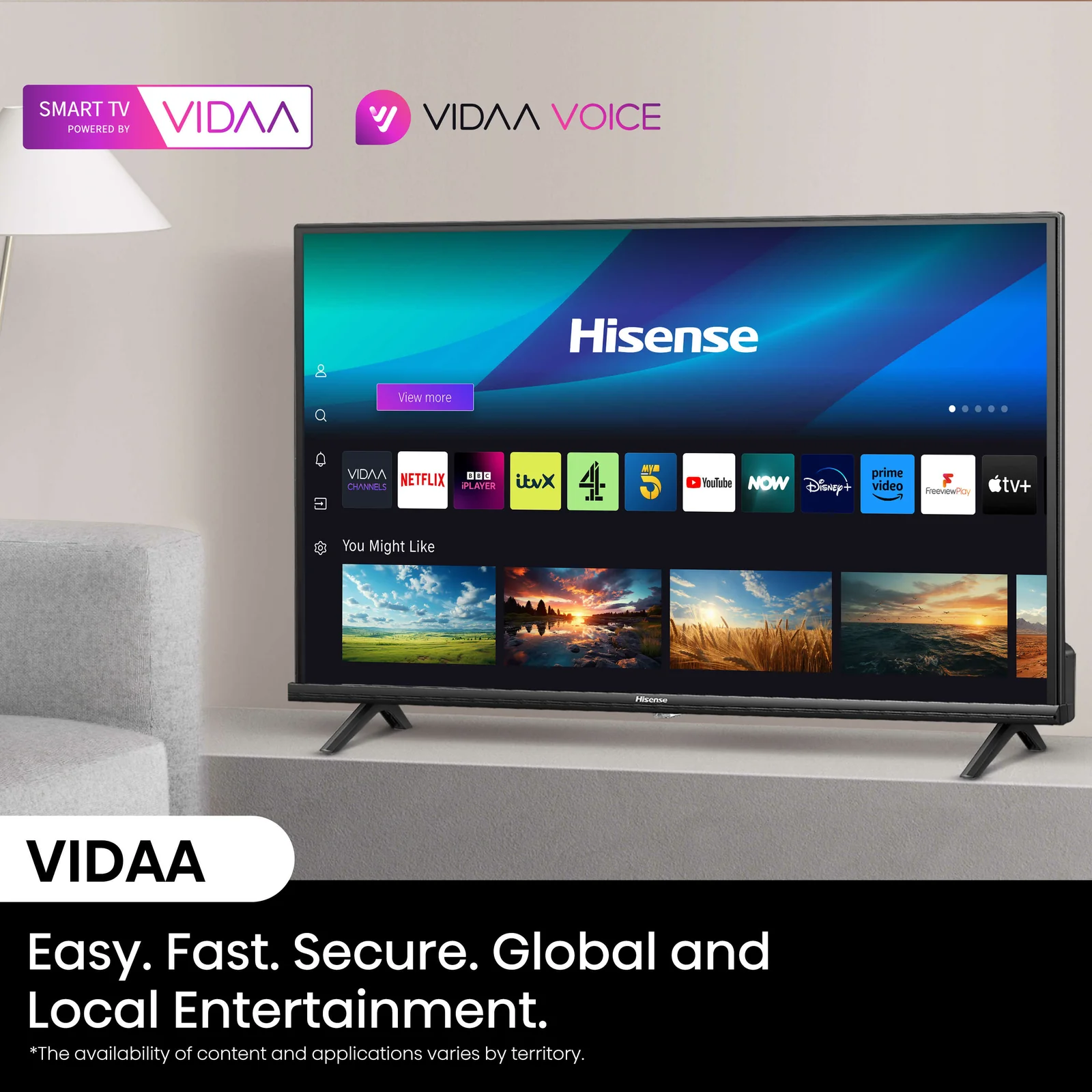 Hisense 40A4NTUK 40" Smart TV