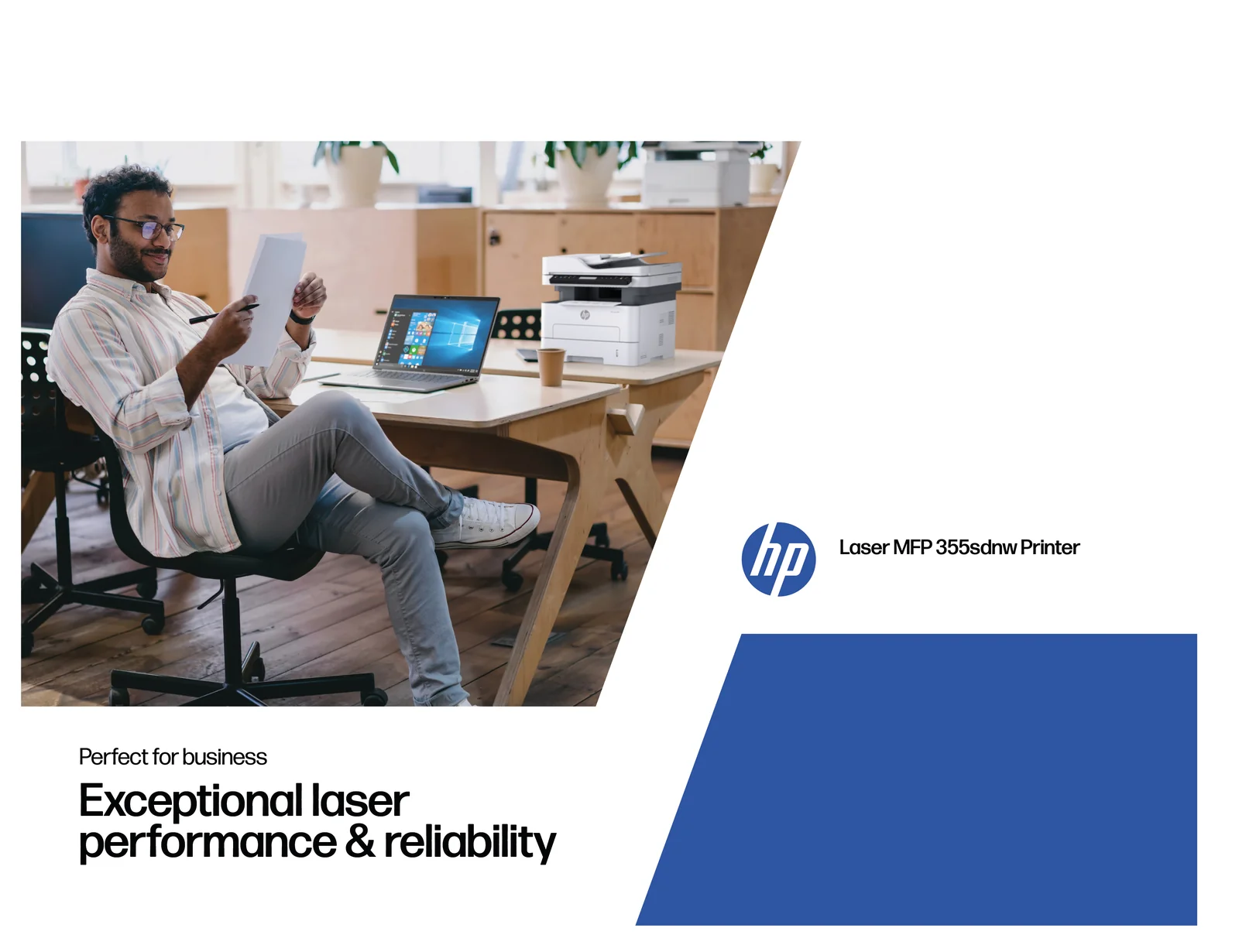 HP Laser MFP 355sdnw Laser Printer