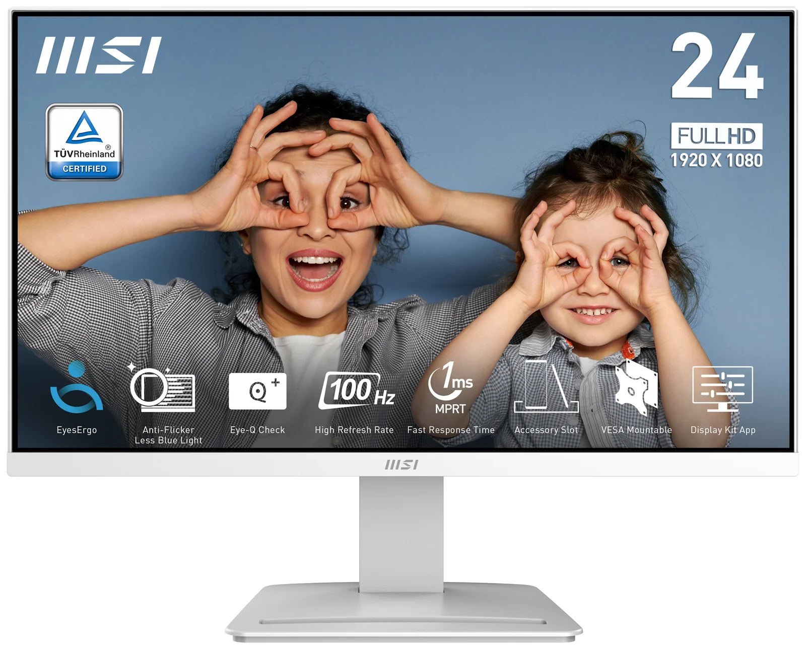 MSI PRO MP2412W 23.8" Full HD VA 100Hz Monitor