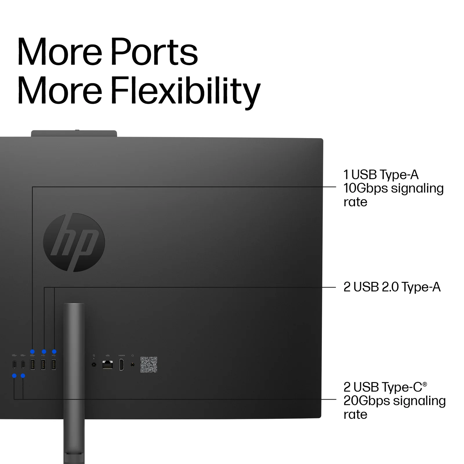 HP OmniStudio All-in-One Desktop 27-cu0008na 27", Intel Core 5 120U, 16GB RAM, 1TB SSD