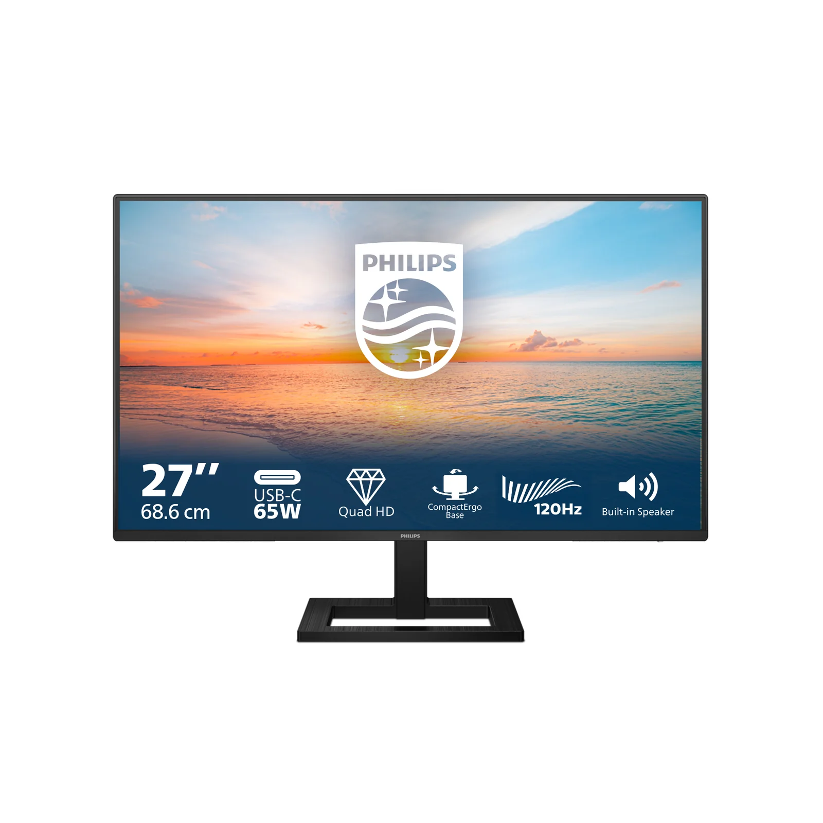 Philips 27E1N1600AE/23 27" QHD IPS 100Hz Monitor