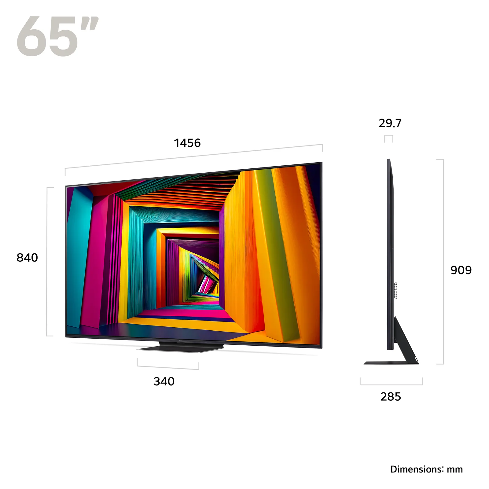 LG 65UT91006LA.AEK 65" 4K Smart TV