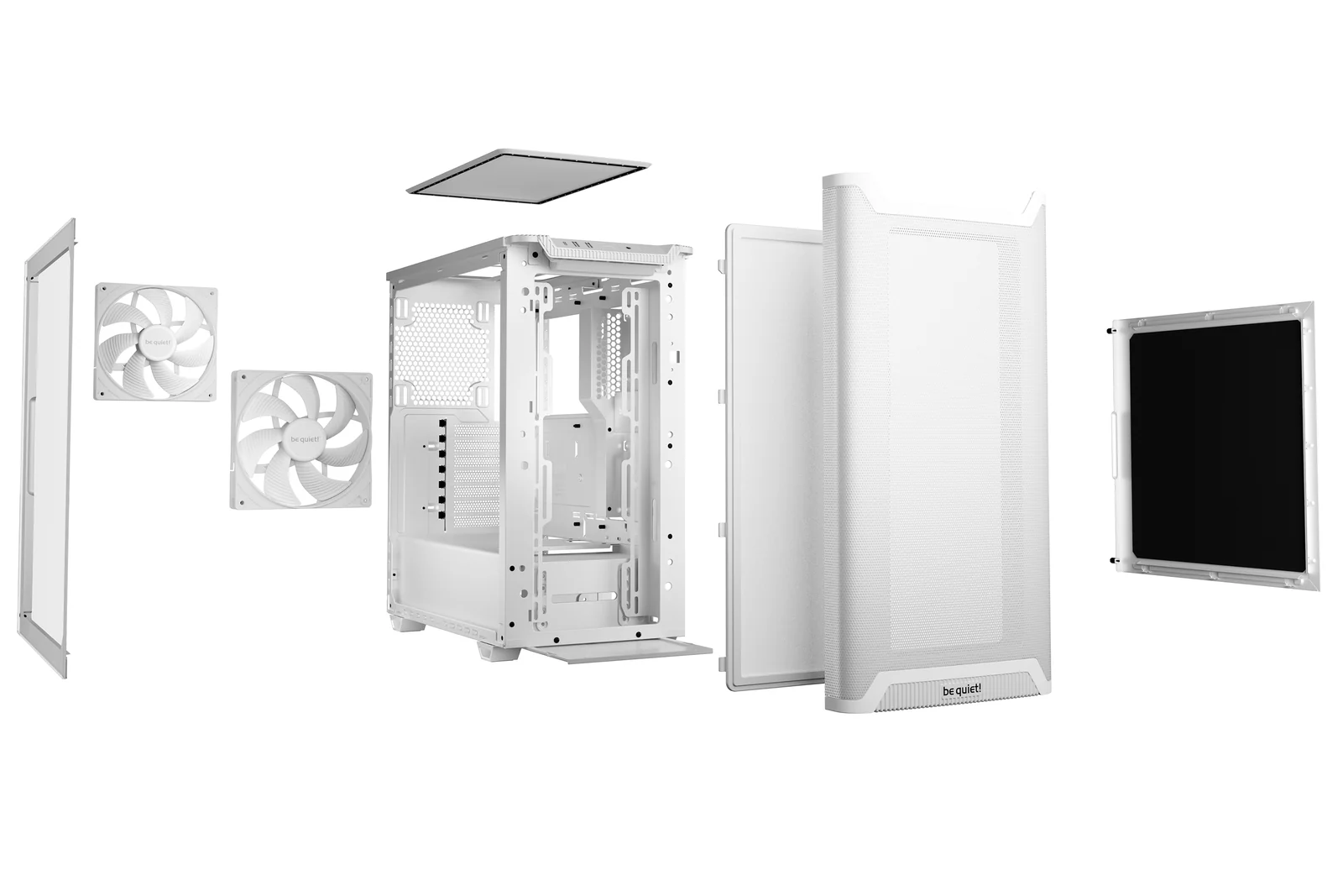 be quiet! PURE BASE 501 Airflow Window White PC Case