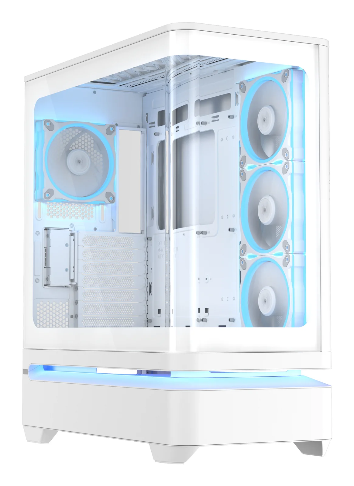 ASUS PRIME AP304 TG ARGB WHITE PC Case