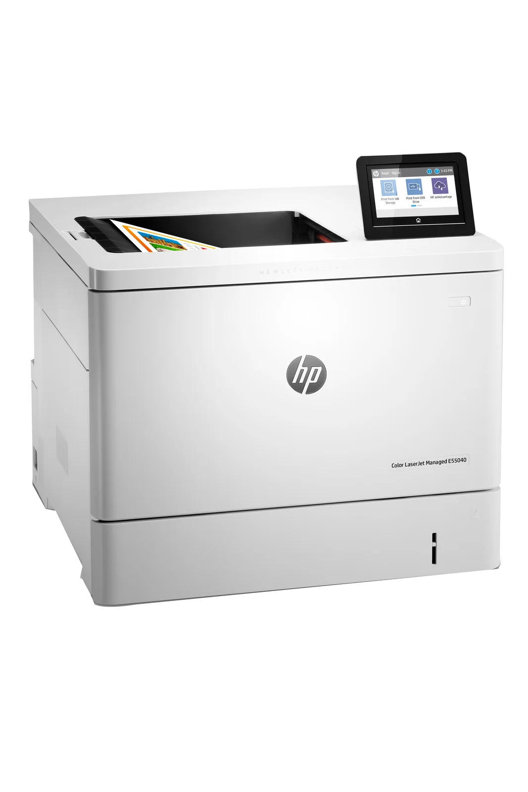 HP Color LaserJet Managed E55040dw Certified Refurbished Laser Printer