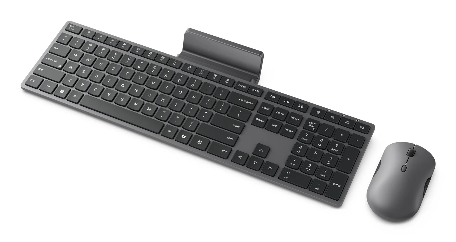 Lenovo 700 WIRELESS MOUSE Wireless Keyboard & Mouse Grey, UK English