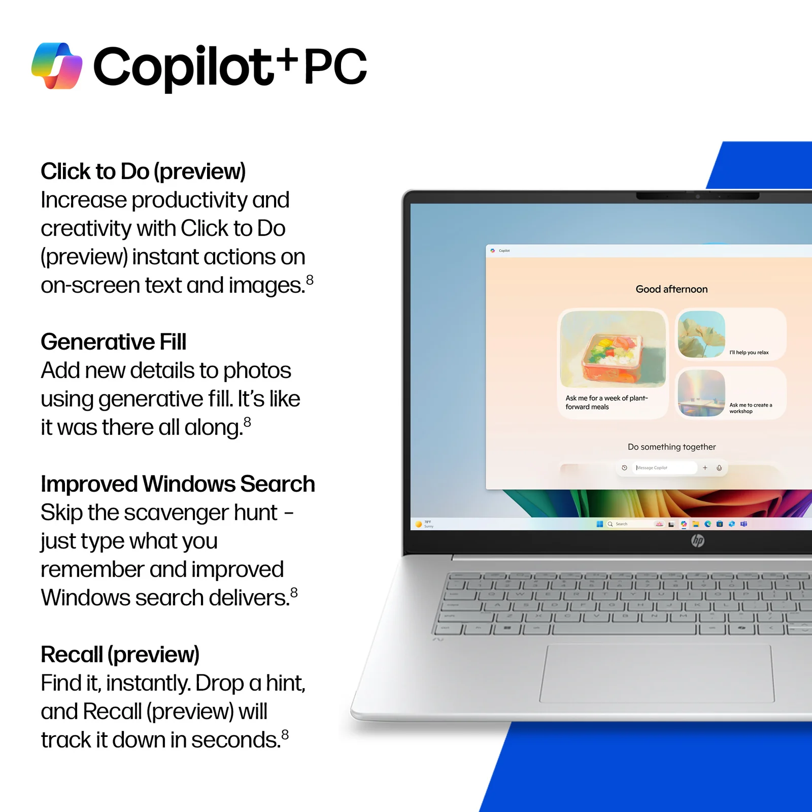 HP OMNIBOOK 3 NGAI 17-DM0002NAX 17.3", Copilot+ PC AMD Ryzen AI 5, 16GB RAM, 512GB SSD