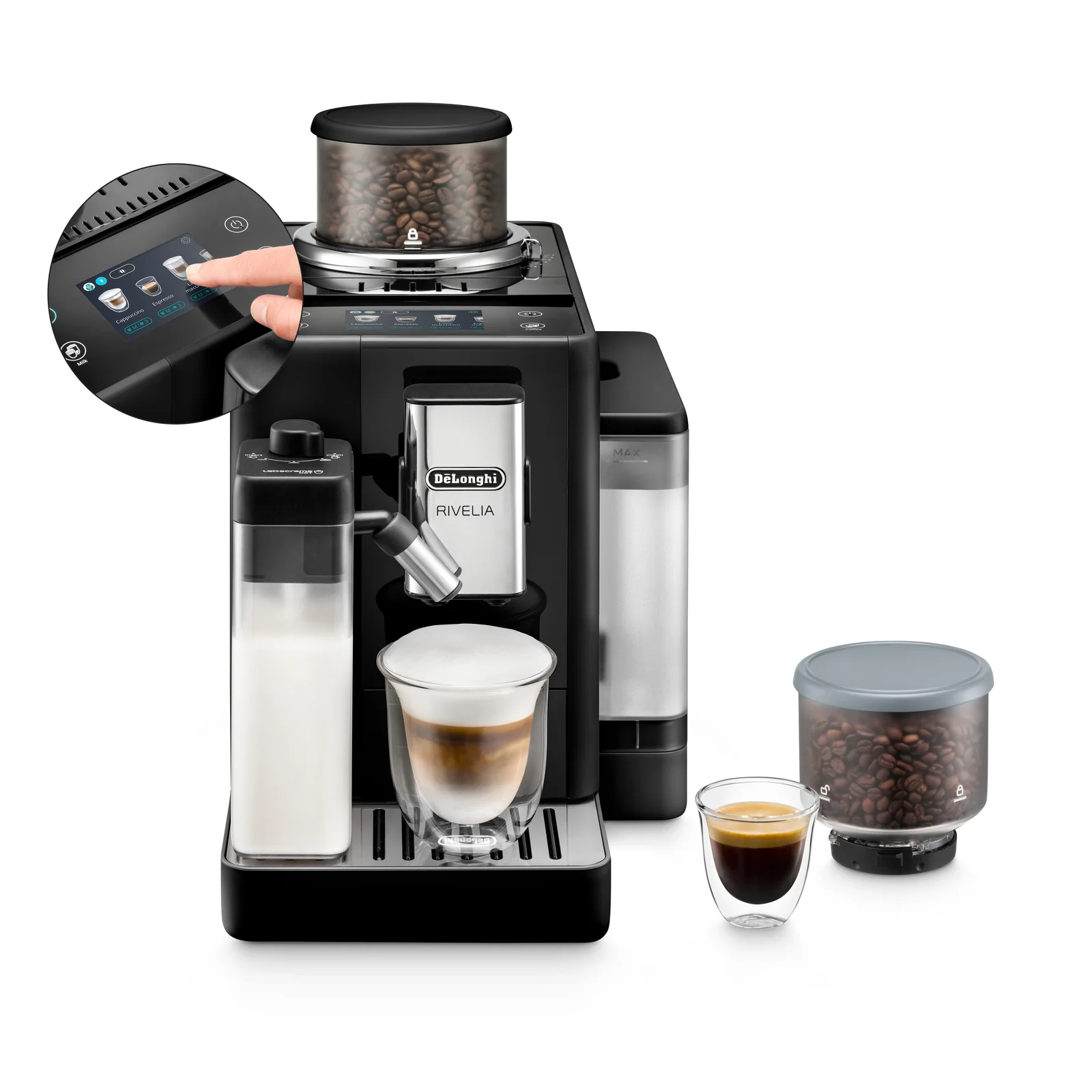 De’Longhi Rivelia EXAM440.55.B Bean-to-Cup Coffee Machine