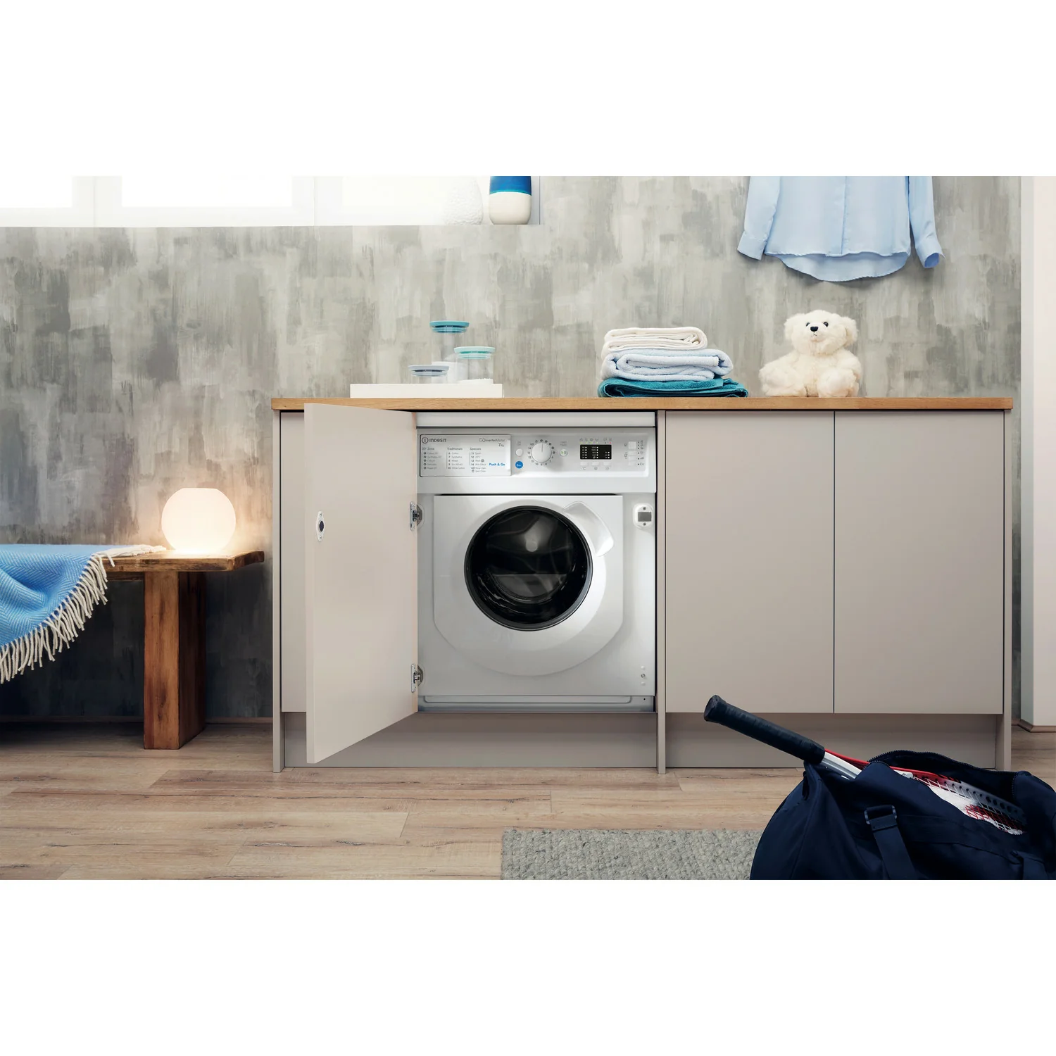 Indesit BI WMIL 71252 UK N 7kg 1151rpm Washing Machine