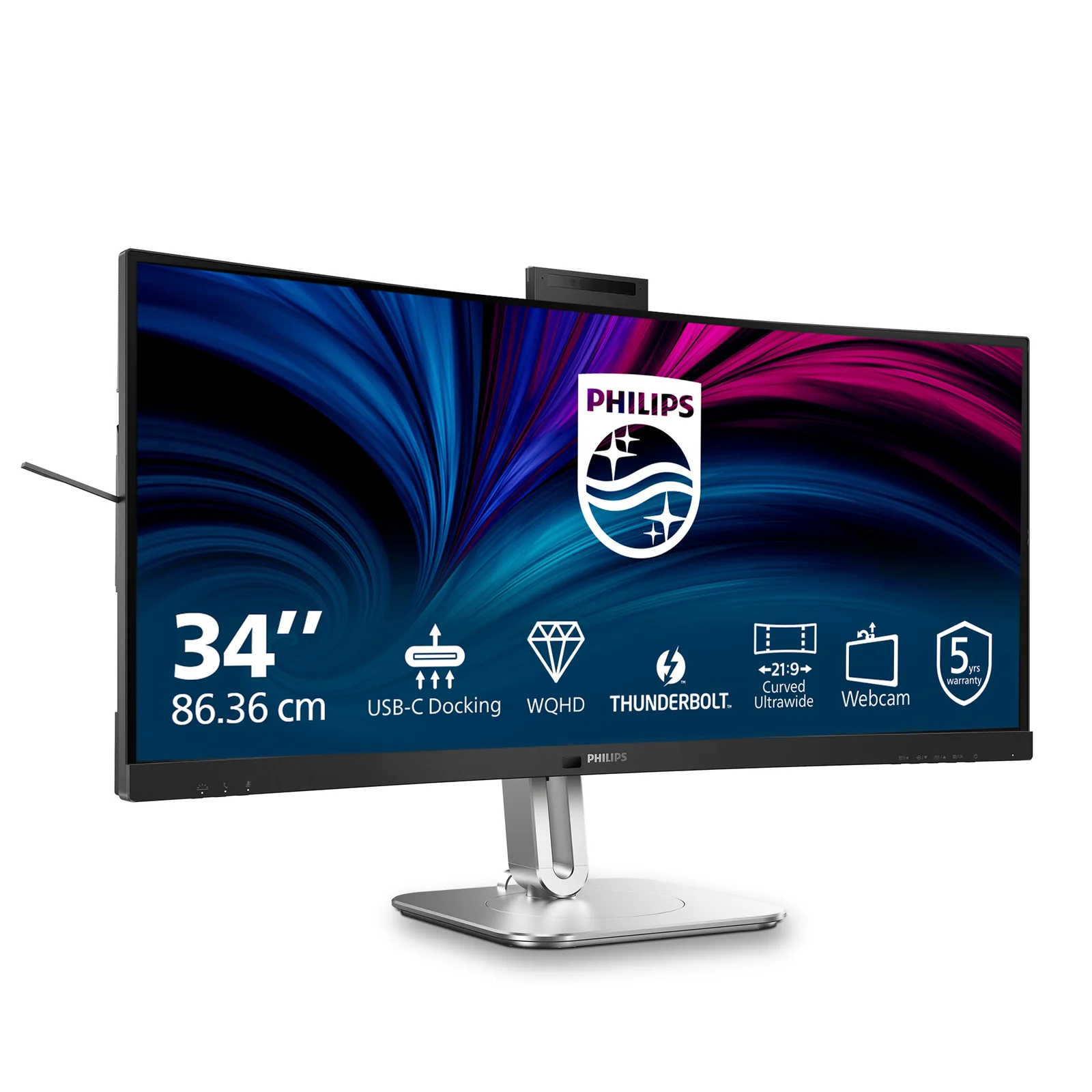Philips 34B2U6603CH/00 34" UWQHD VA 120Hz Curved Monitor