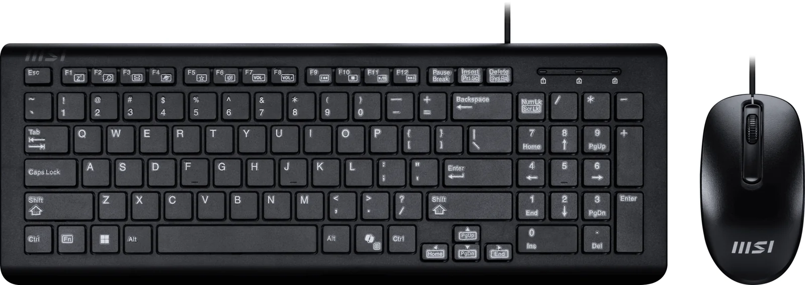 MSI USB Combo Copilot PRO_UK Keyboard Black, UK English